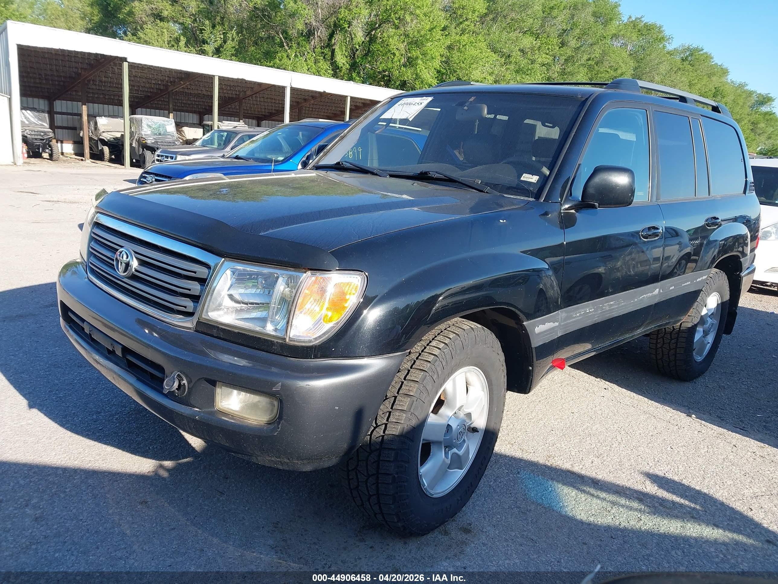 2004 Toyota Land Cruiser   Black vin: JTEHT05JX42063074
