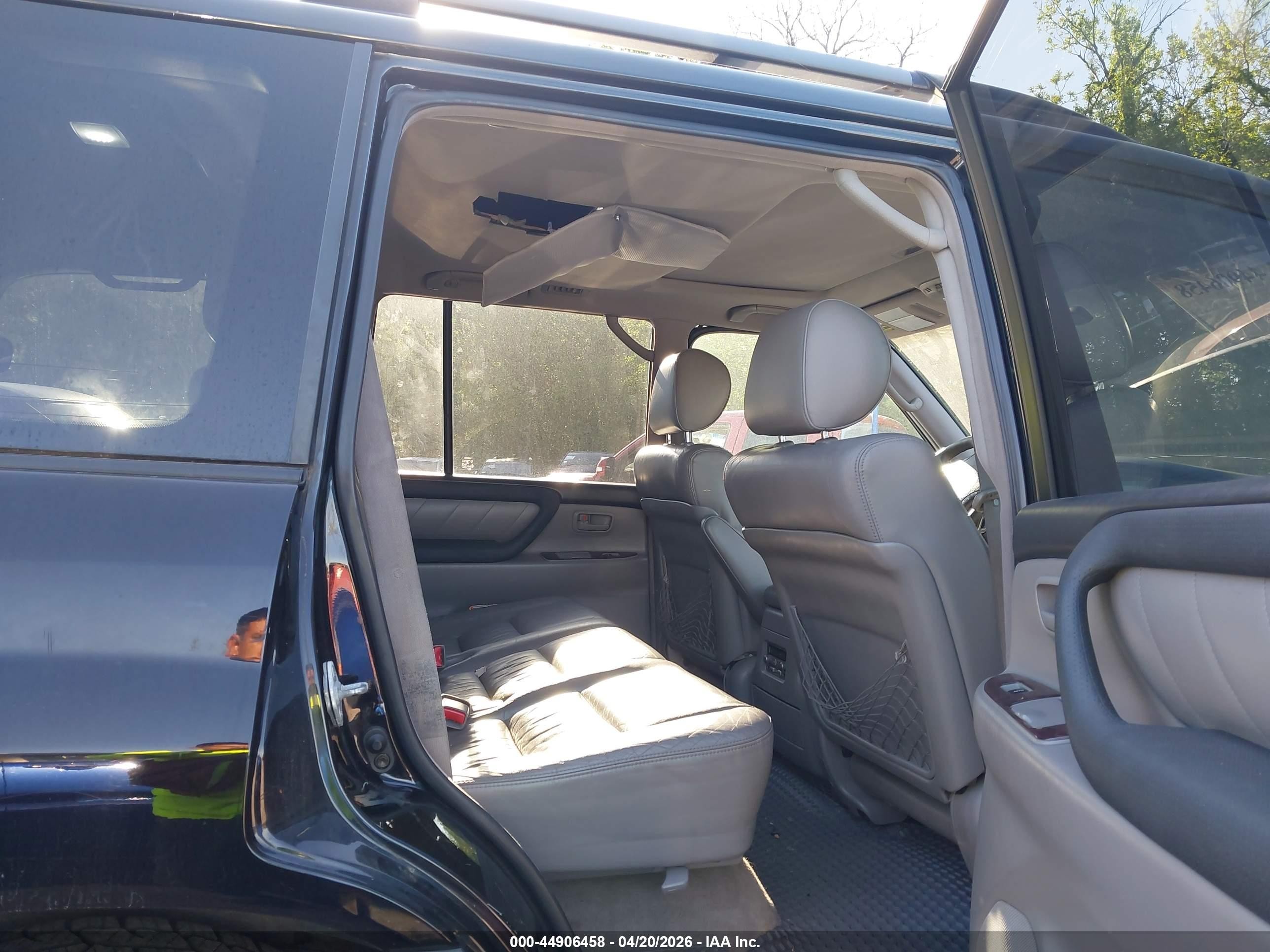 2004 Toyota Land Cruiser   Black vin: JTEHT05JX42063074