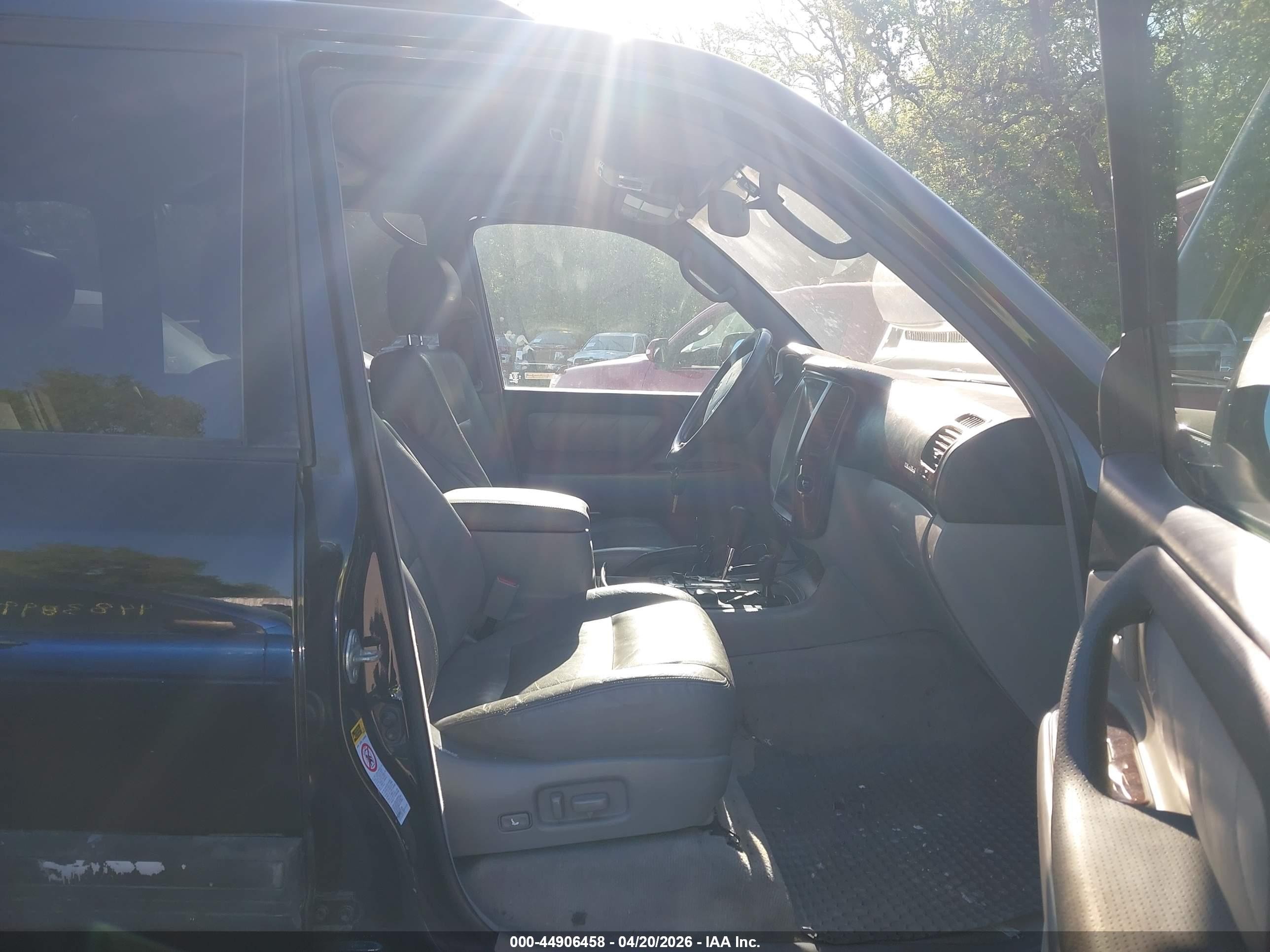 2004 Toyota Land Cruiser   Black vin: JTEHT05JX42063074