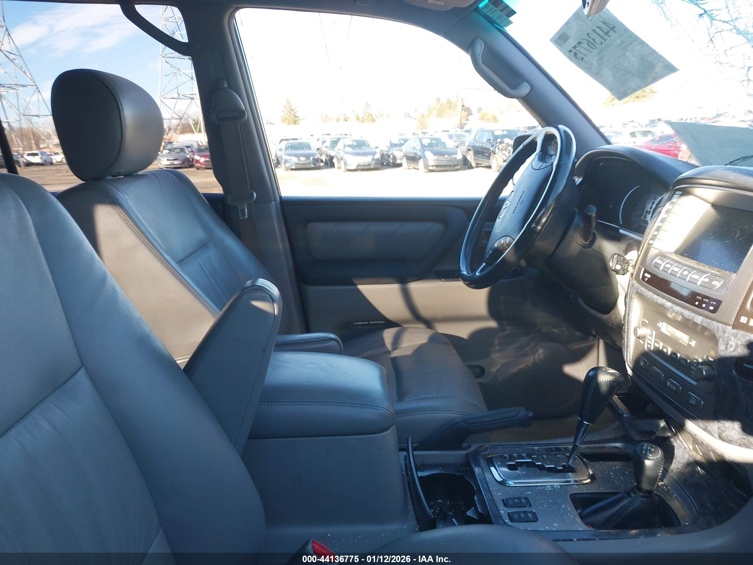 2005 Toyota Land Cruiser V8 Черный vin: JTEHT05JX52071208