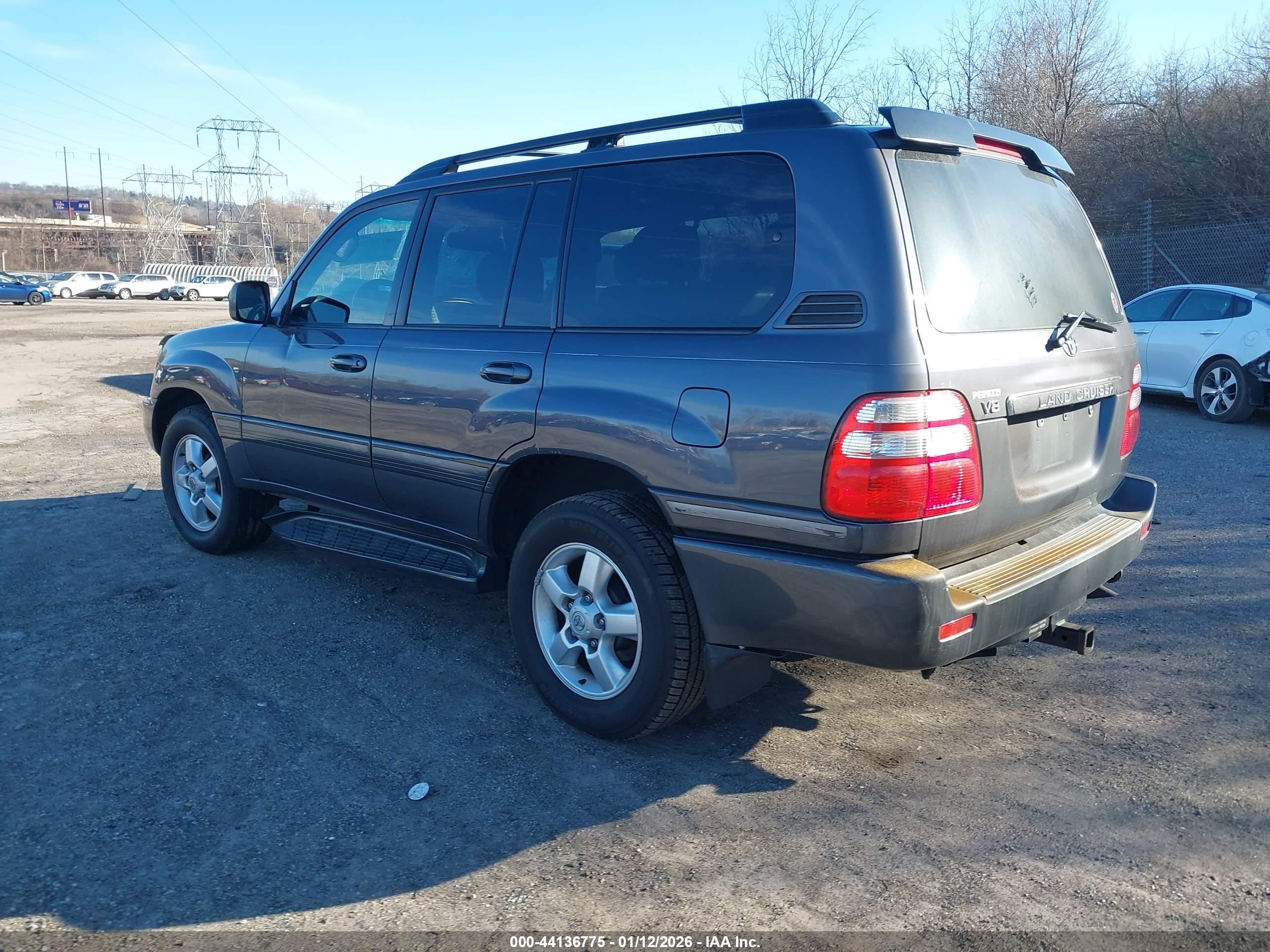 2005 Toyota Land Cruiser V8 Черный vin: JTEHT05JX52071208