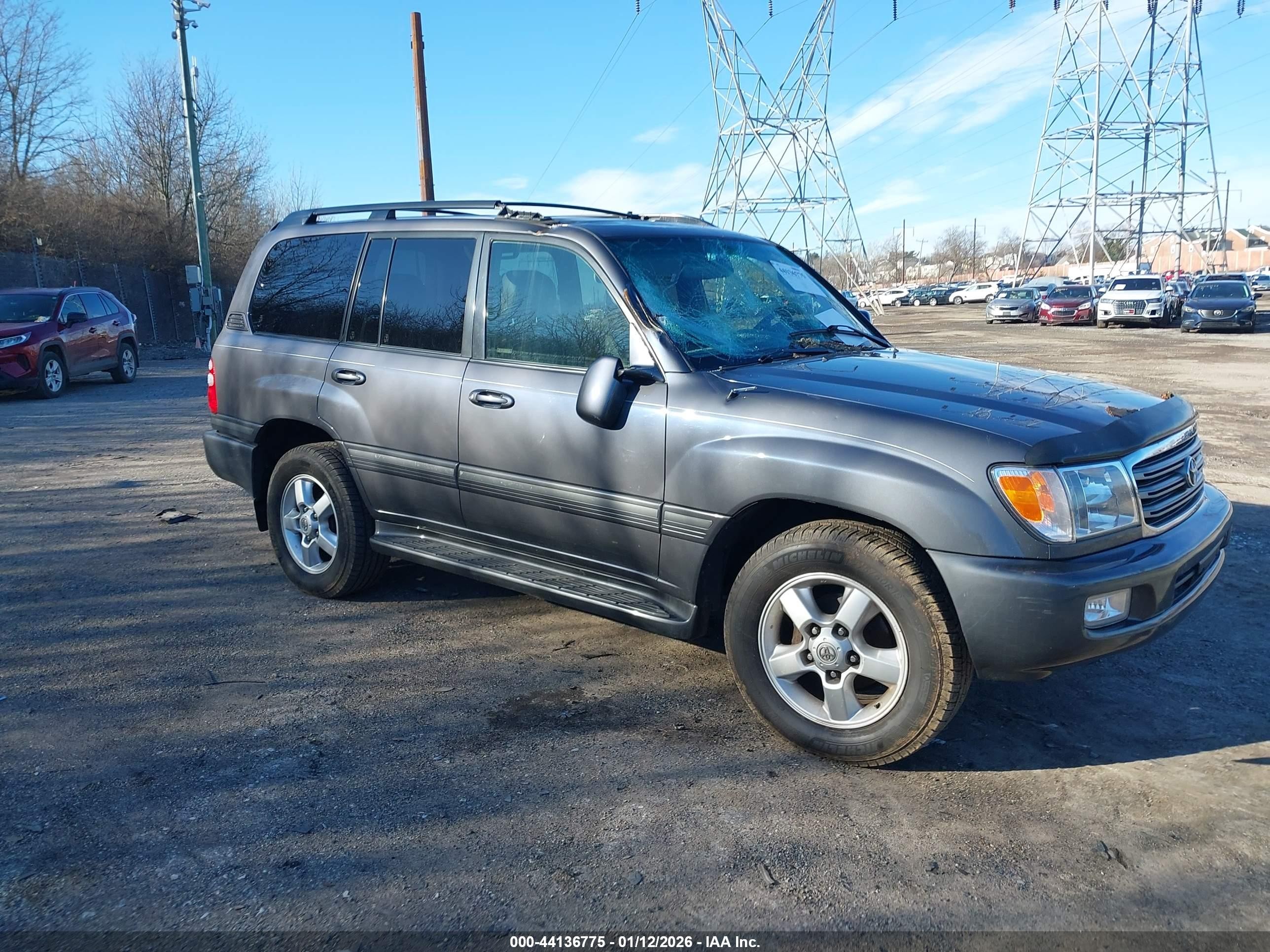 2005 Toyota Land Cruiser V8 Черный vin: JTEHT05JX52071208