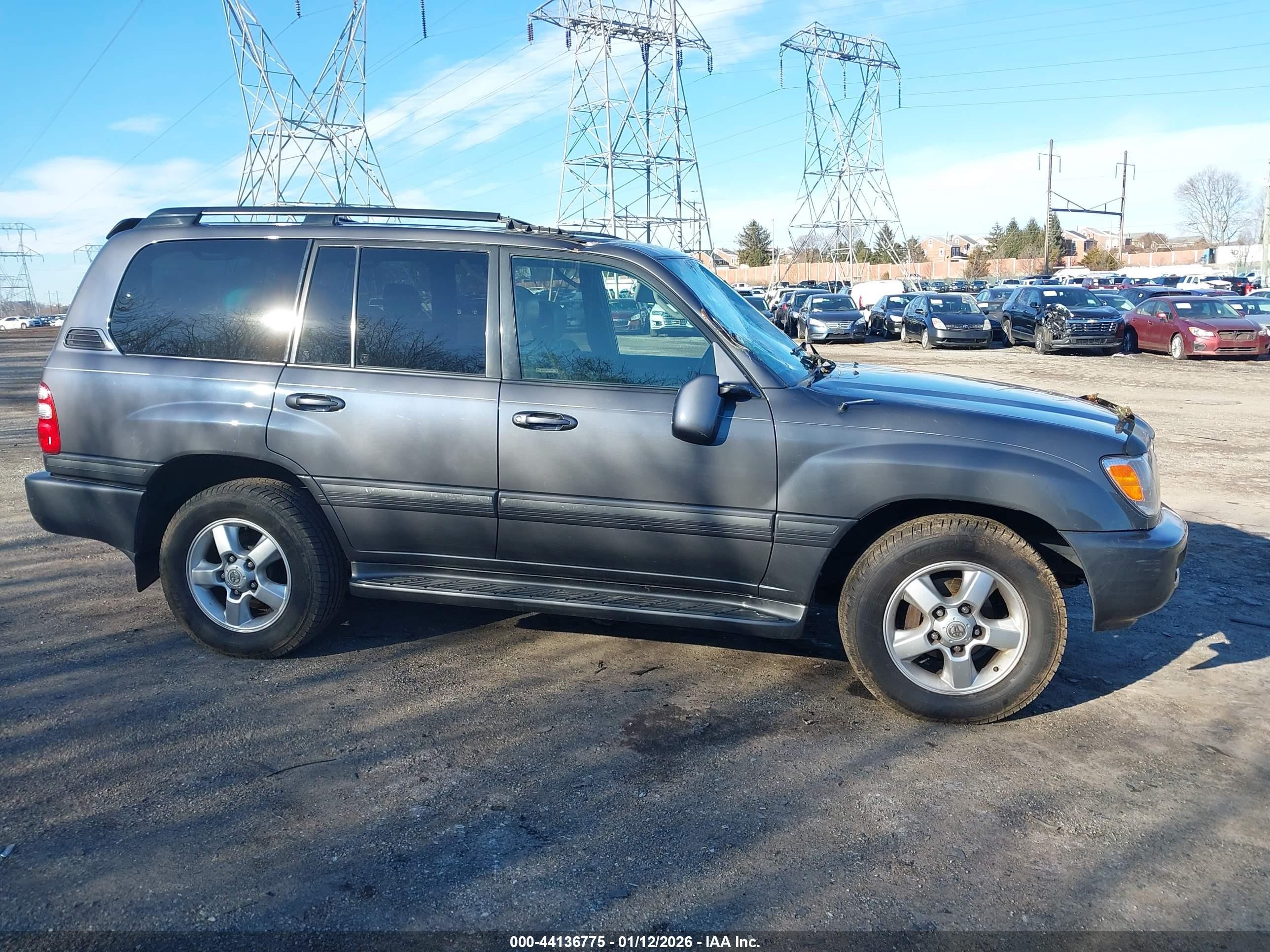 2005 Toyota Land Cruiser V8 Черный vin: JTEHT05JX52071208