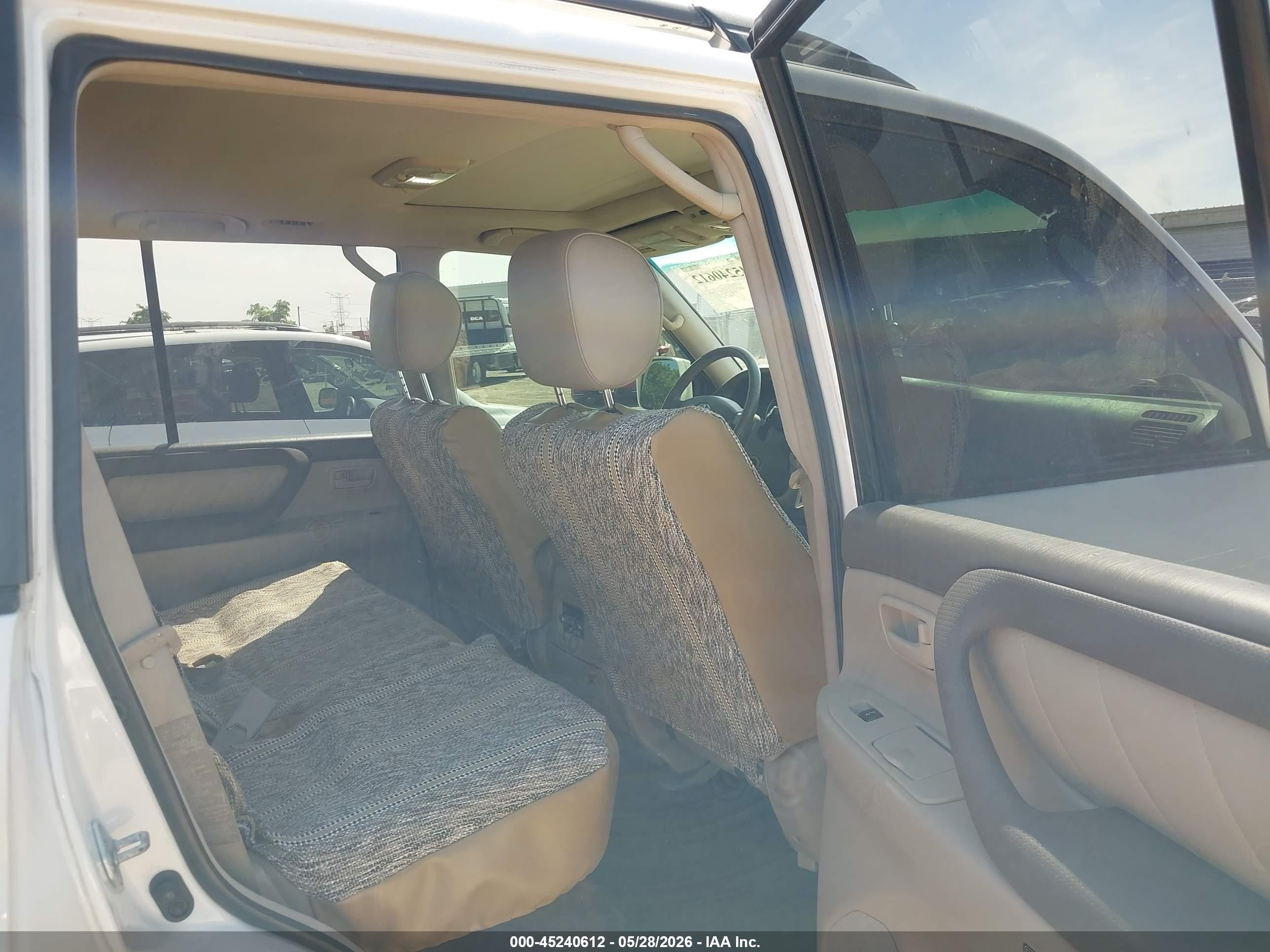 2006 Toyota Land Cruiser V8 Белый vin: JTEHT05JX62080850