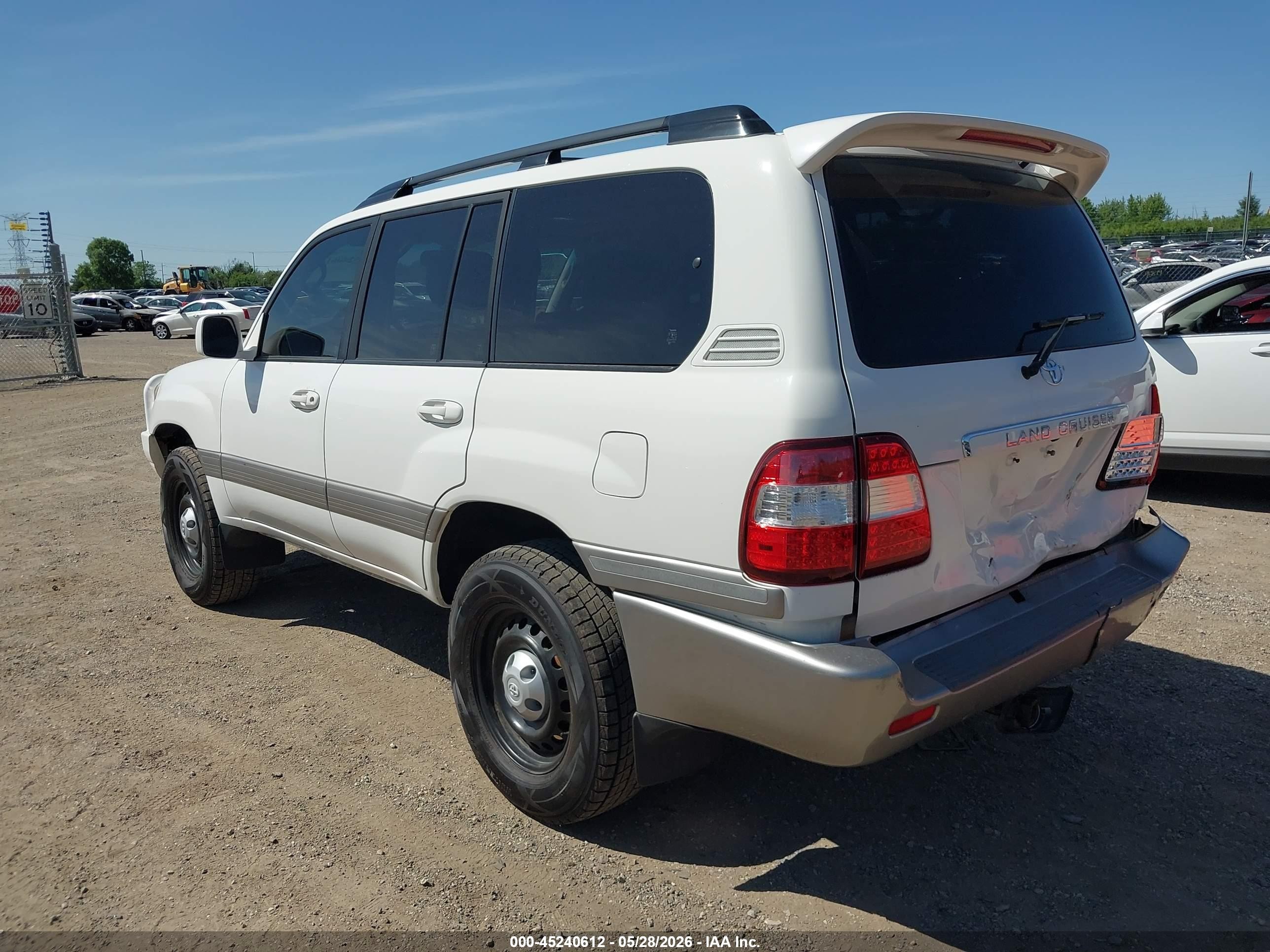 2006 Toyota Land Cruiser V8 Белый vin: JTEHT05JX62080850