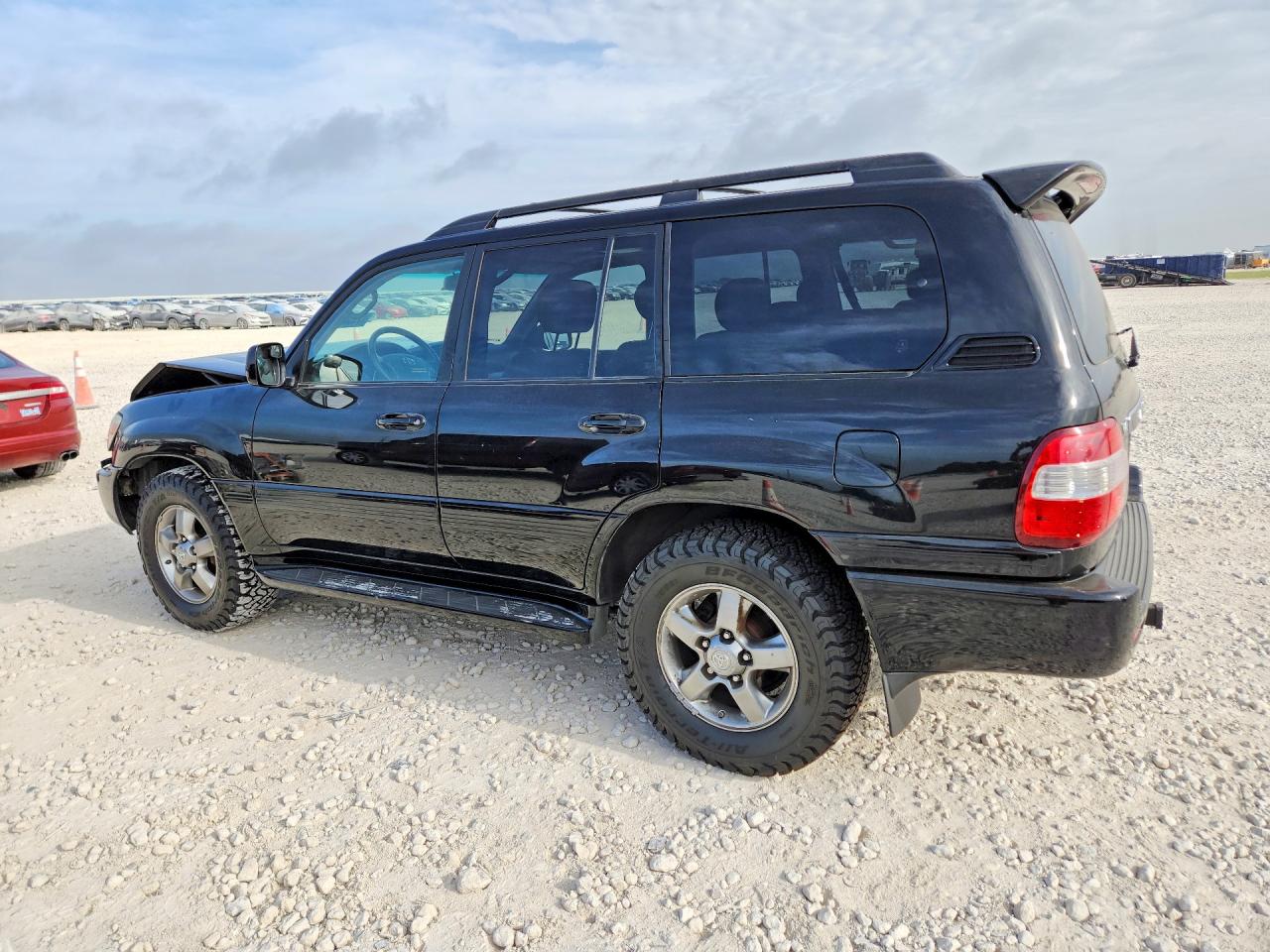 2007 Toyota Land Cruiser Base Black vin: JTEHT05JX72105165