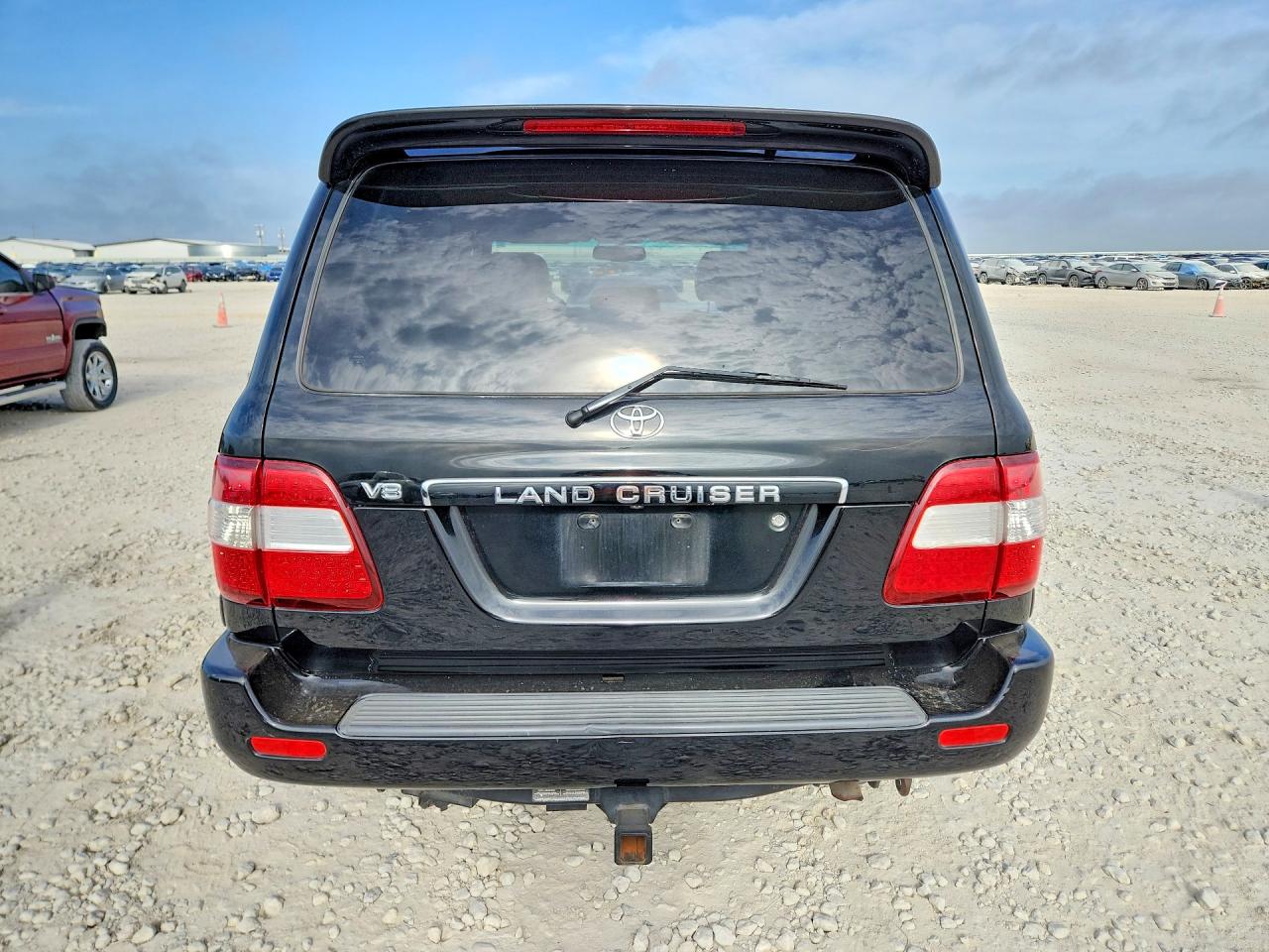 2007 Toyota Land Cruiser Base Black vin: JTEHT05JX72105165