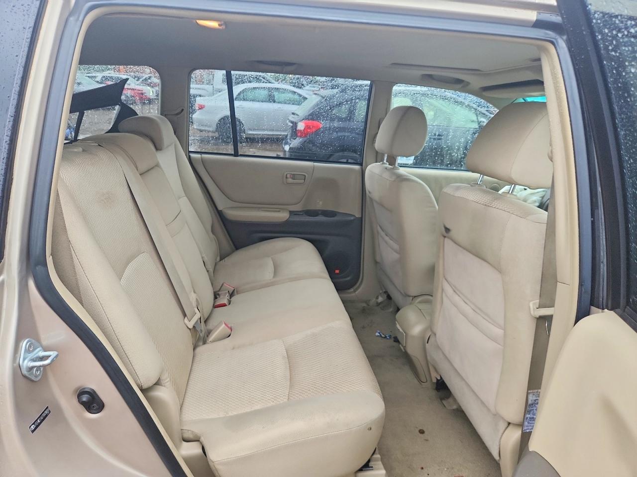 2007 Toyota Highlander Hybrid Tan vin: JTEHW21A270038050
