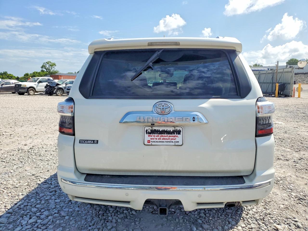 2023 Toyota 4runner Limited Белый vin: JTEKU5JR1P6178087