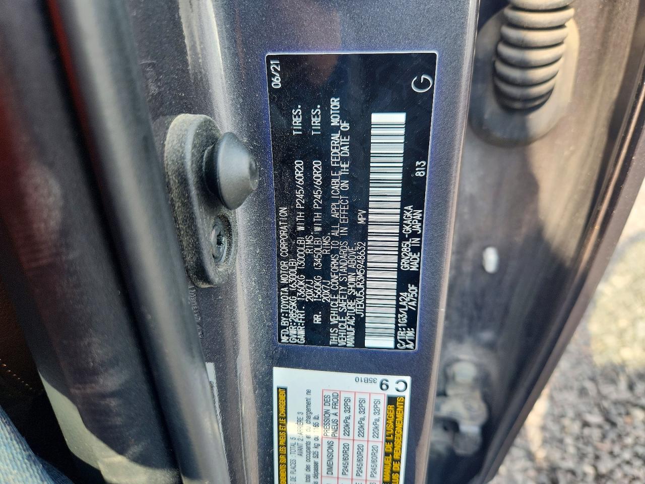 2021 Toyota 4runner Limited Gray vin: JTEKU5JR3M5948632