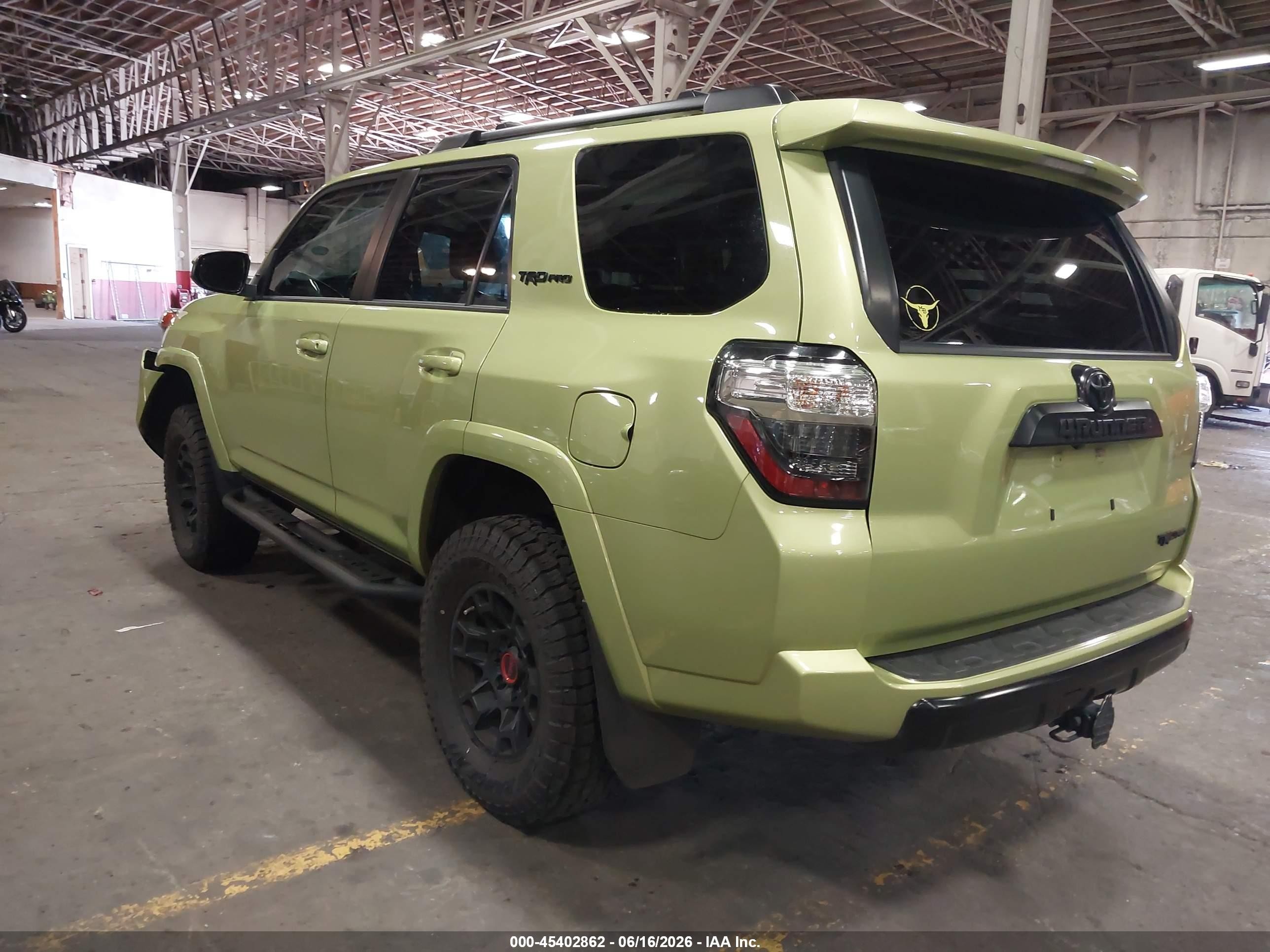 2022 Toyota 4runner Trd Pro Green vin: JTELU5JR0N6060291