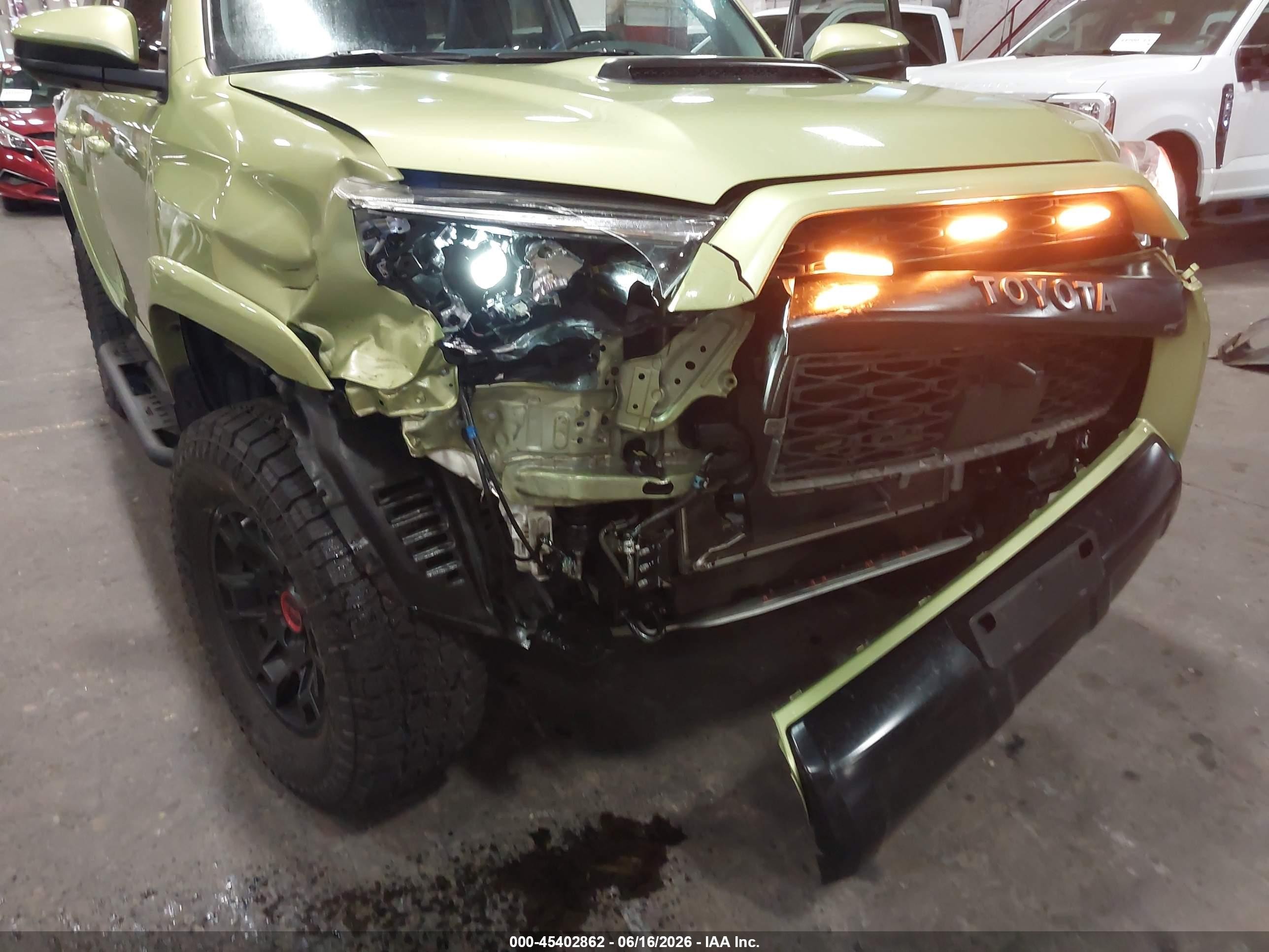 2022 Toyota 4runner Trd Pro Green vin: JTELU5JR0N6060291