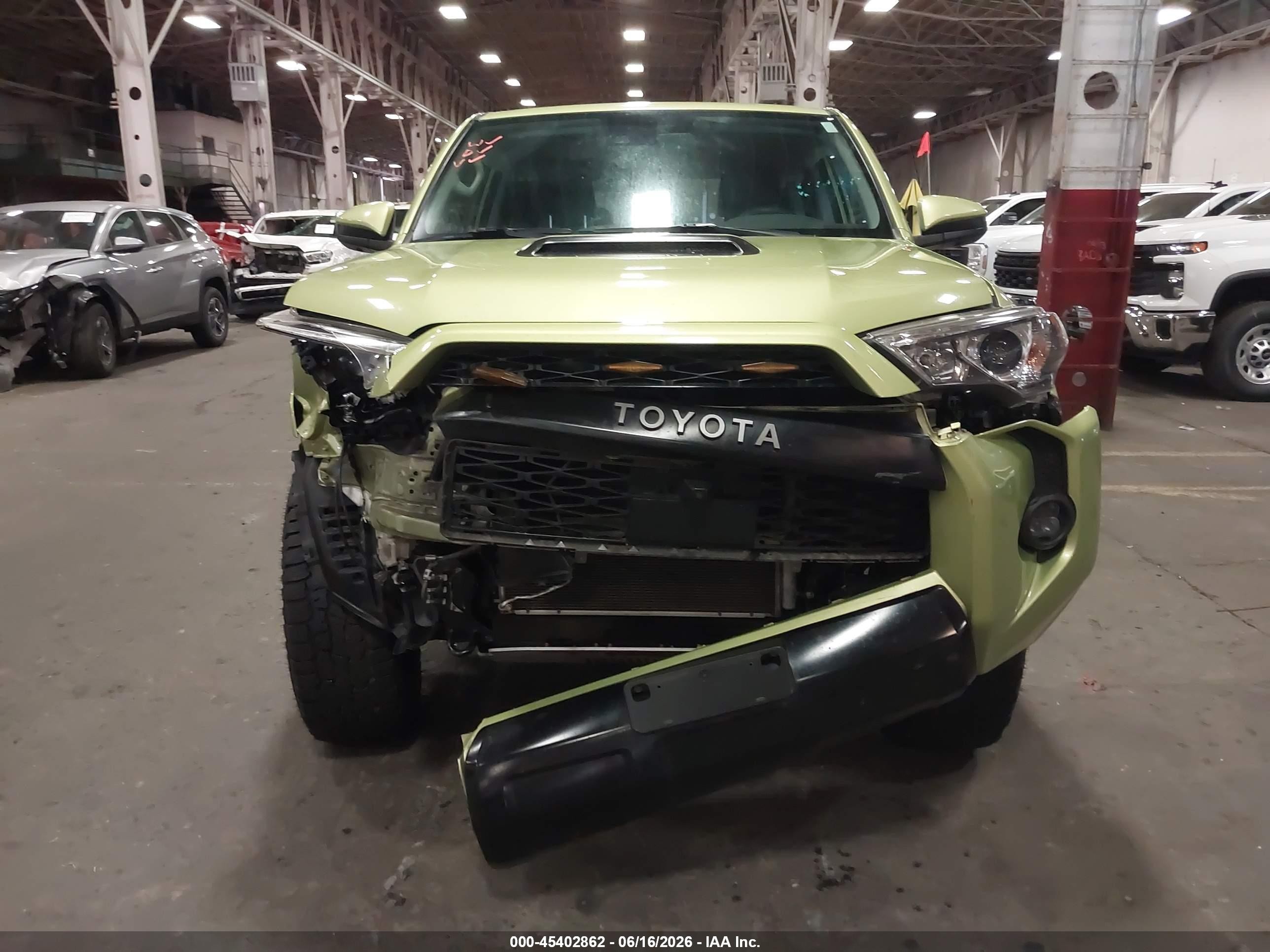 2022 Toyota 4runner Trd Pro Green vin: JTELU5JR0N6060291