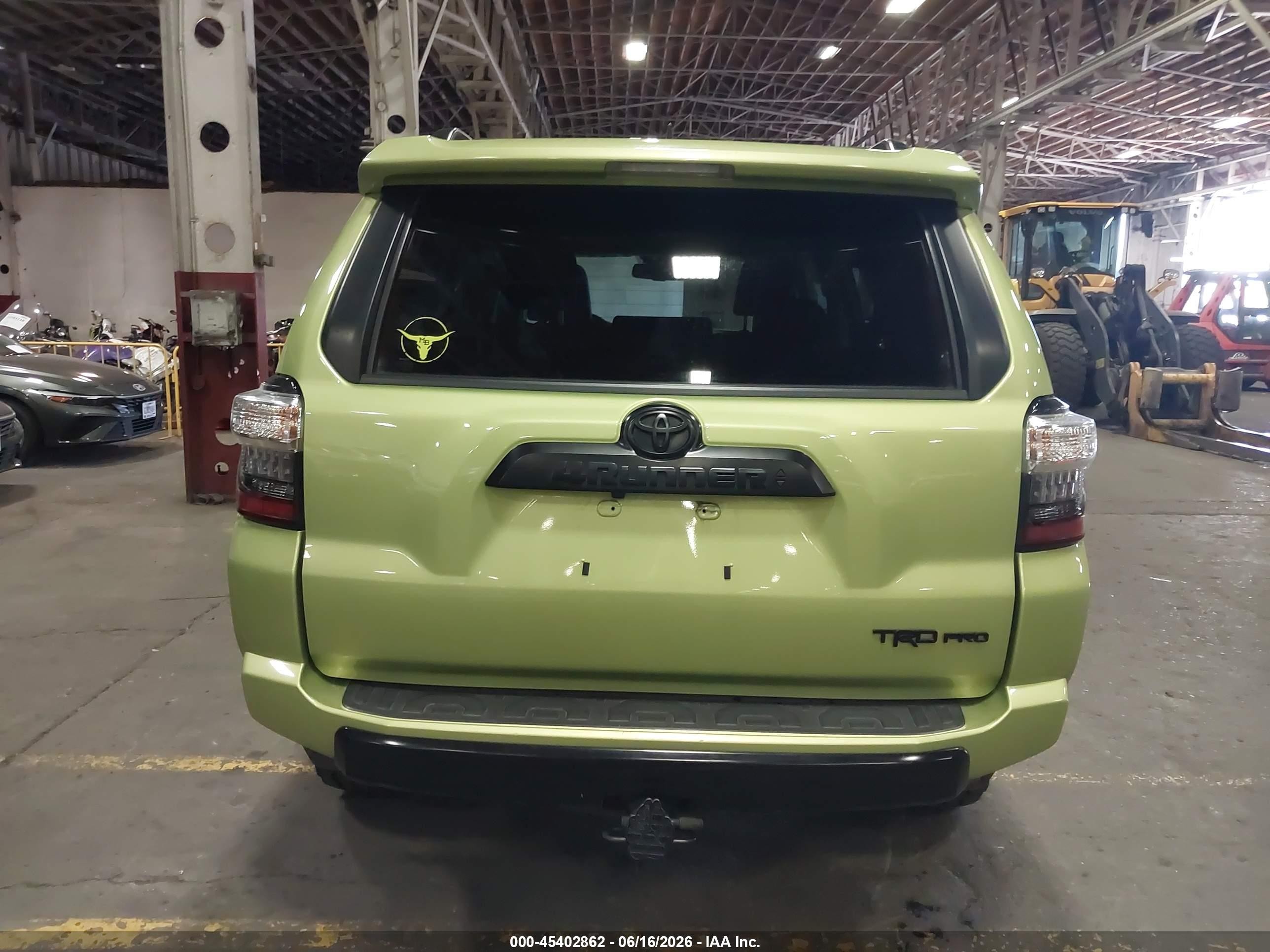 2022 Toyota 4runner Trd Pro Green vin: JTELU5JR0N6060291