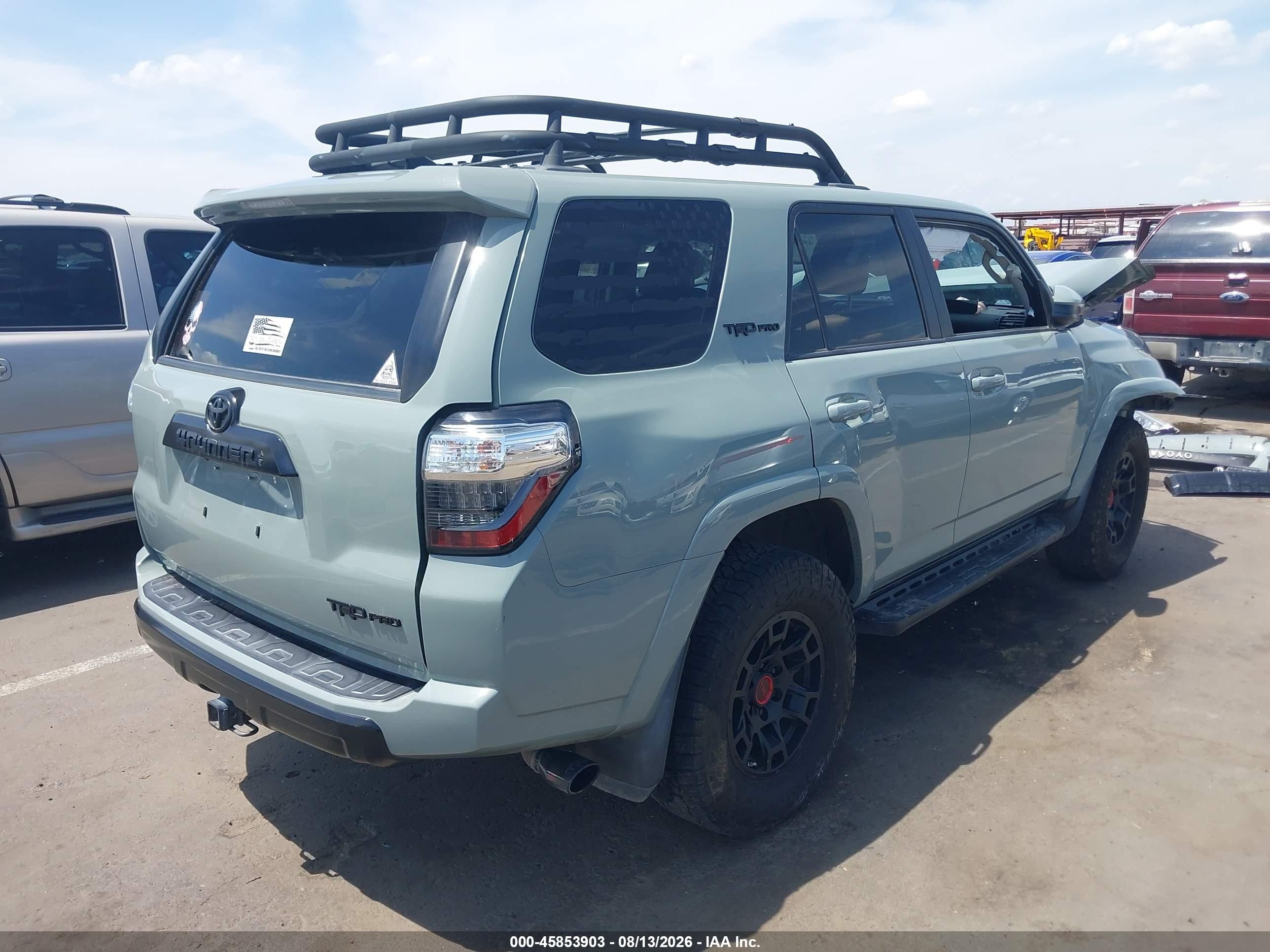 2021 Toyota 4runner Trd Pro Gray vin: JTELU5JR3M5899761
