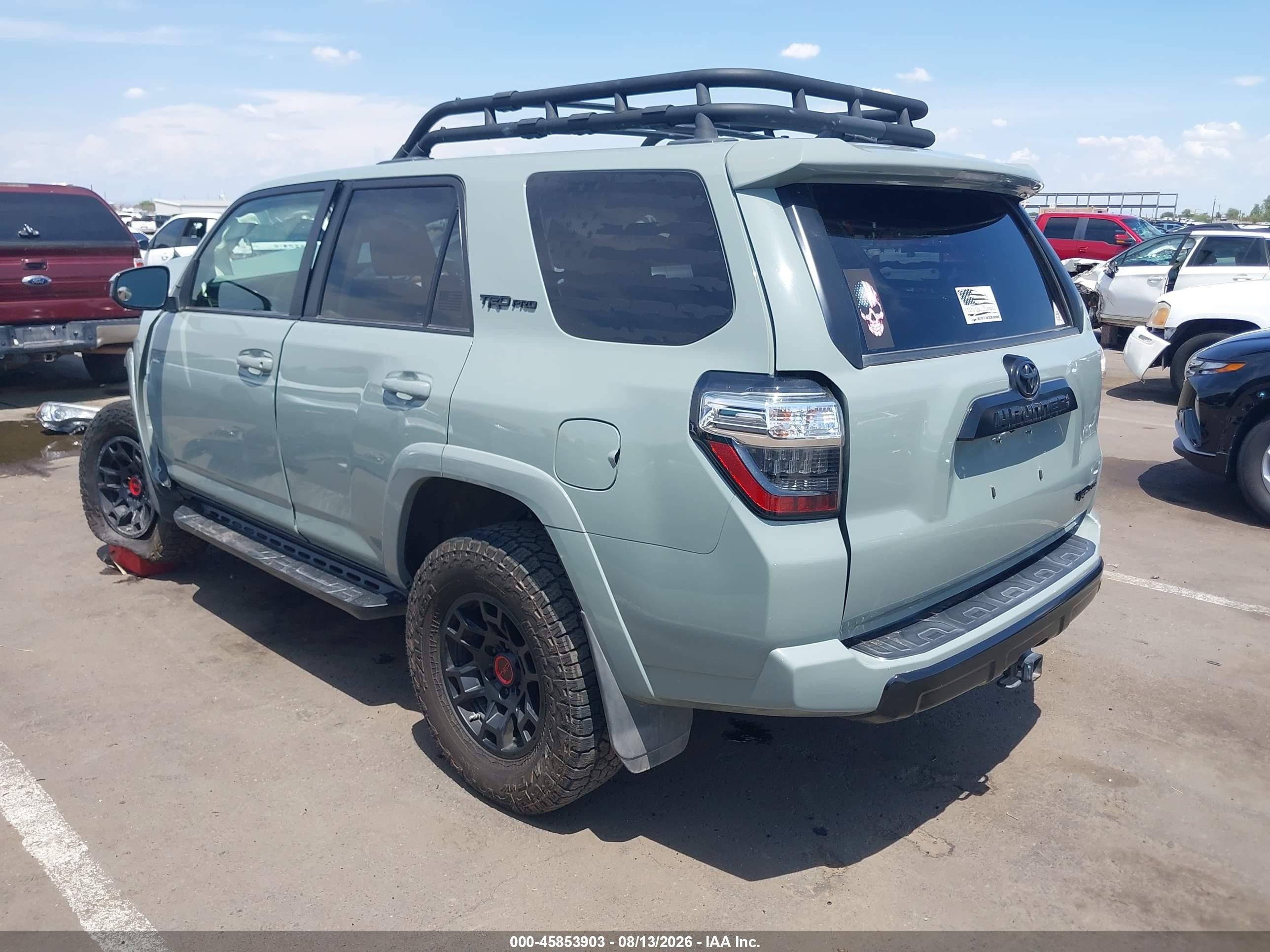 2021 Toyota 4runner Trd Pro Gray vin: JTELU5JR3M5899761