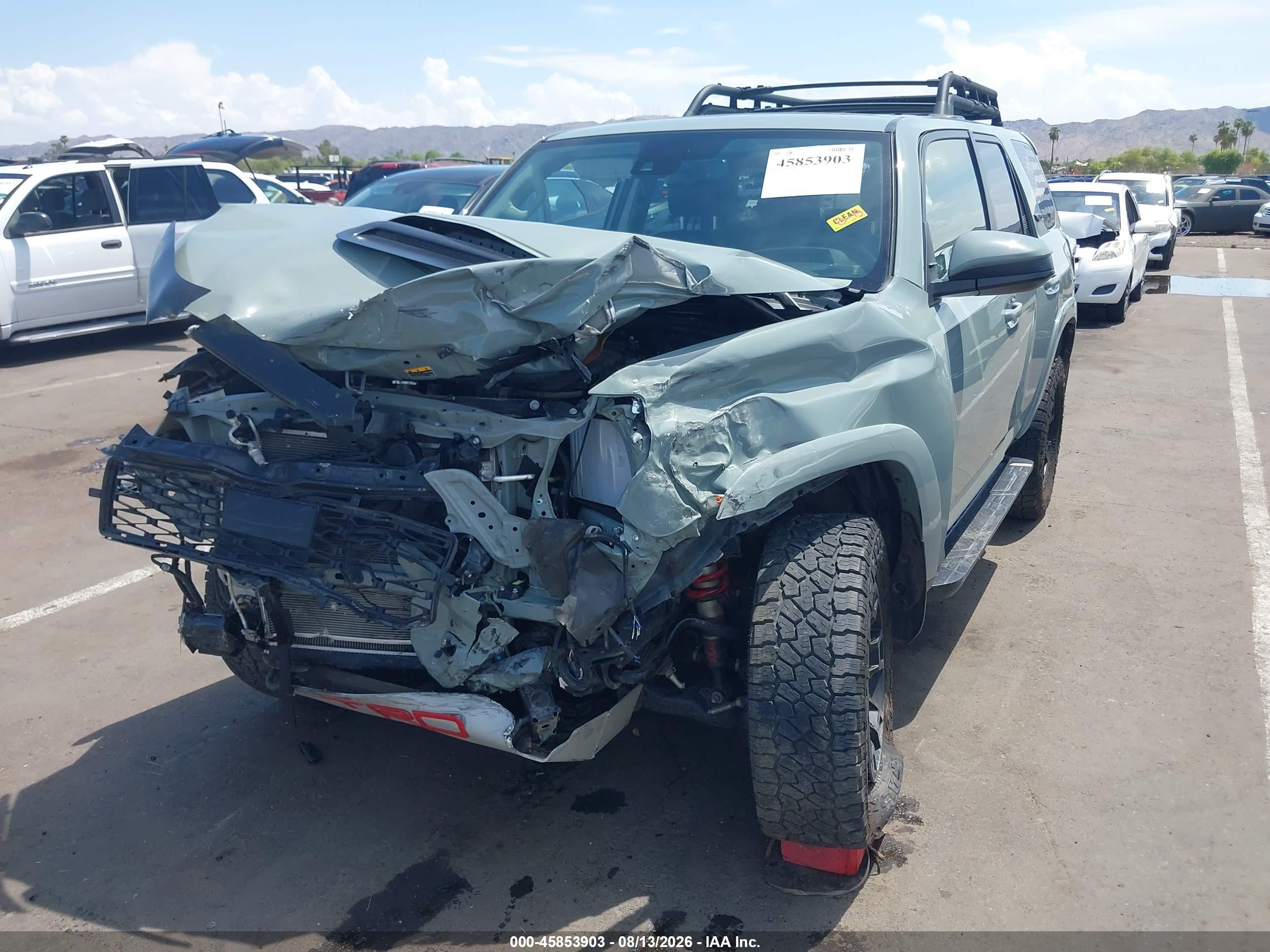 2021 Toyota 4runner Trd Pro Gray vin: JTELU5JR3M5899761