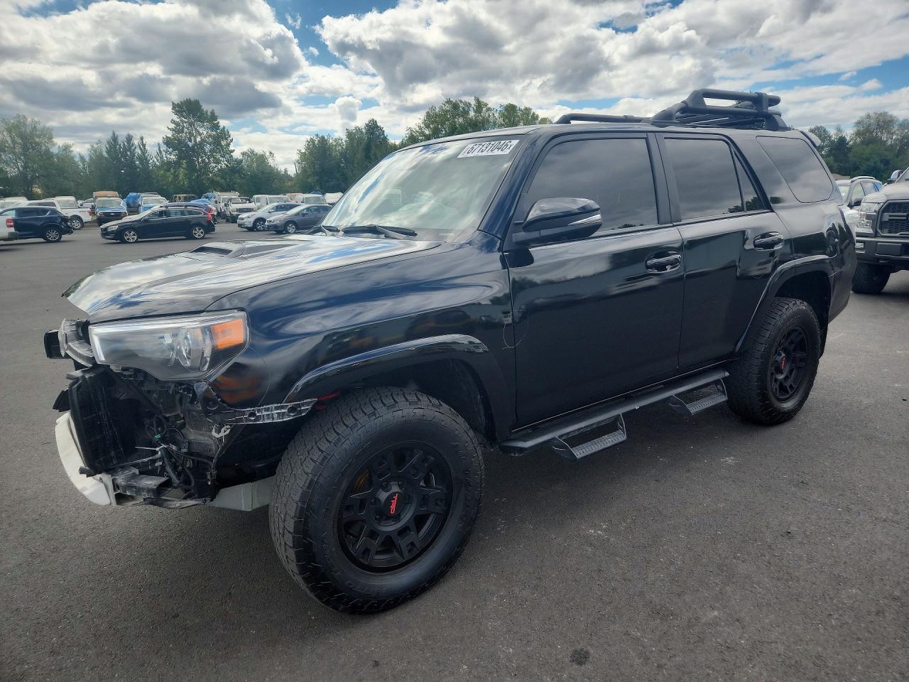 2023 Toyota 4runner Trd Pro Черный vin: JTELU5JR8P6176034