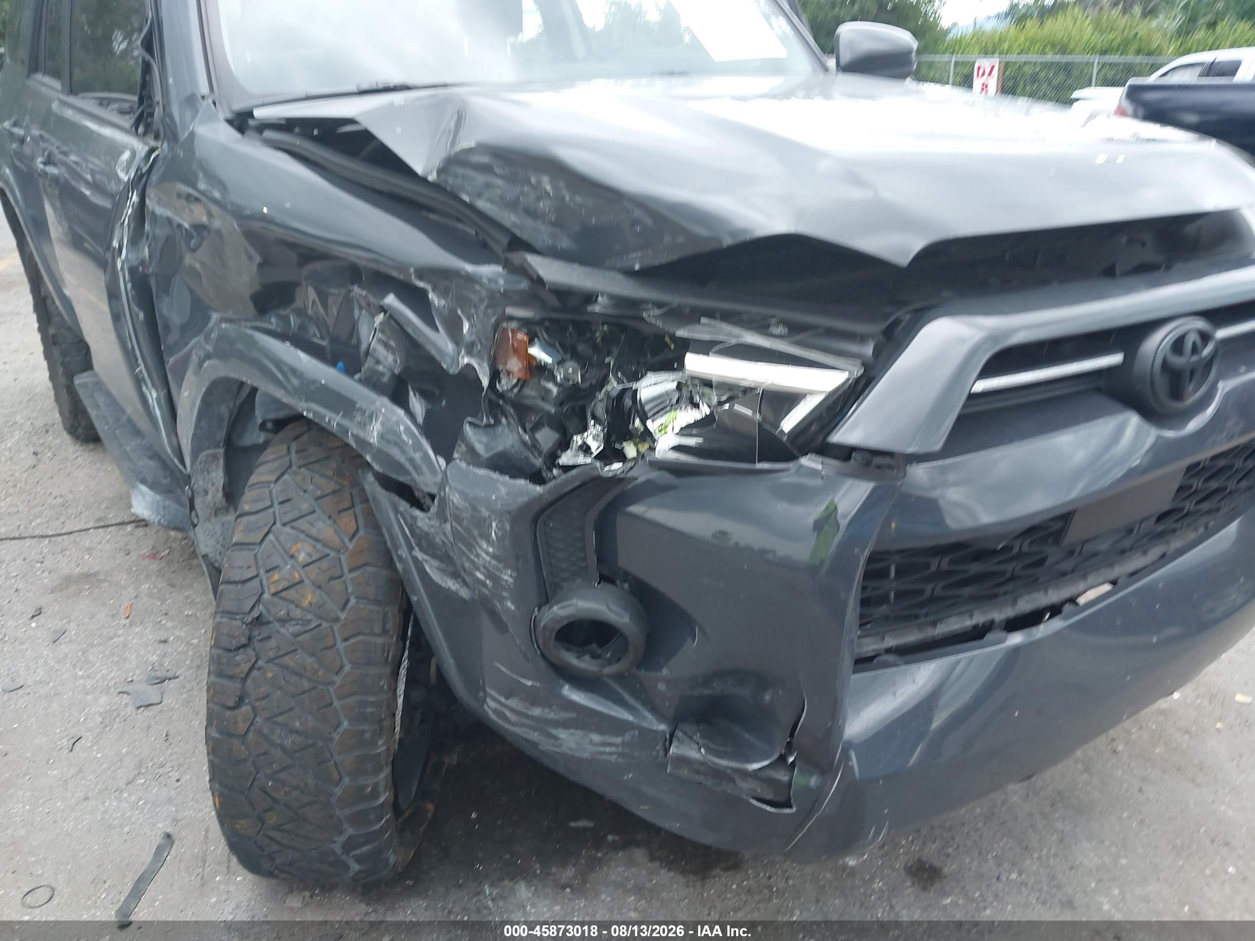 2024 Toyota 4runner Sr5 Gray vin: JTEMU5JR2R6288755