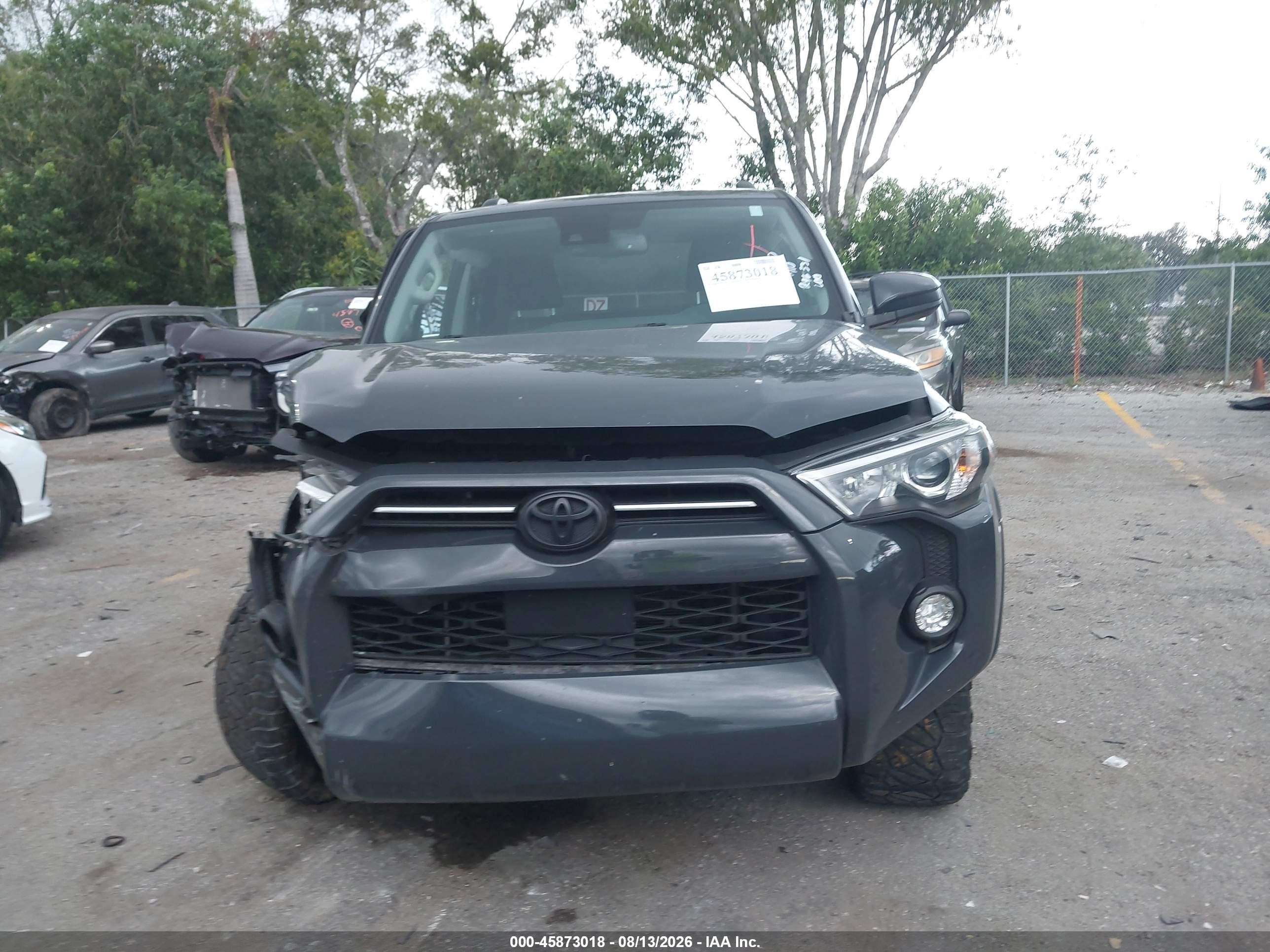 2024 Toyota 4runner Sr5 Gray vin: JTEMU5JR2R6288755