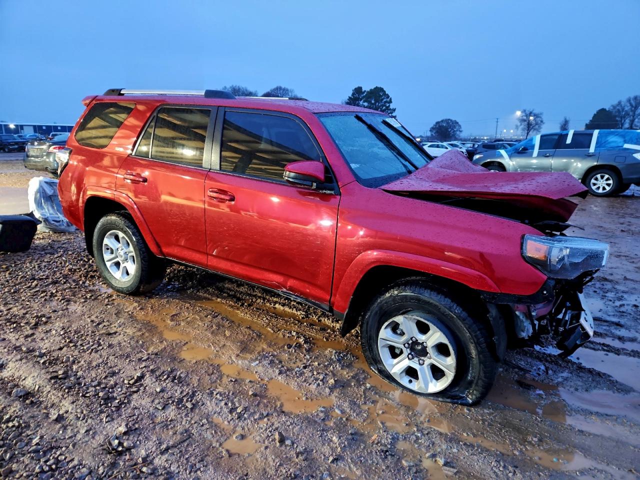 2023 Toyota 4runner Se Red vin: JTEMU5JR3P6127022