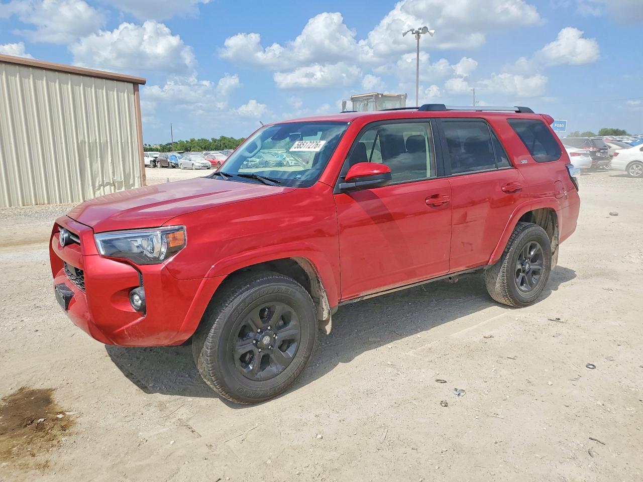 2024 Toyota 4runner Sr5 Red vin: JTEMU5JR4R6281838