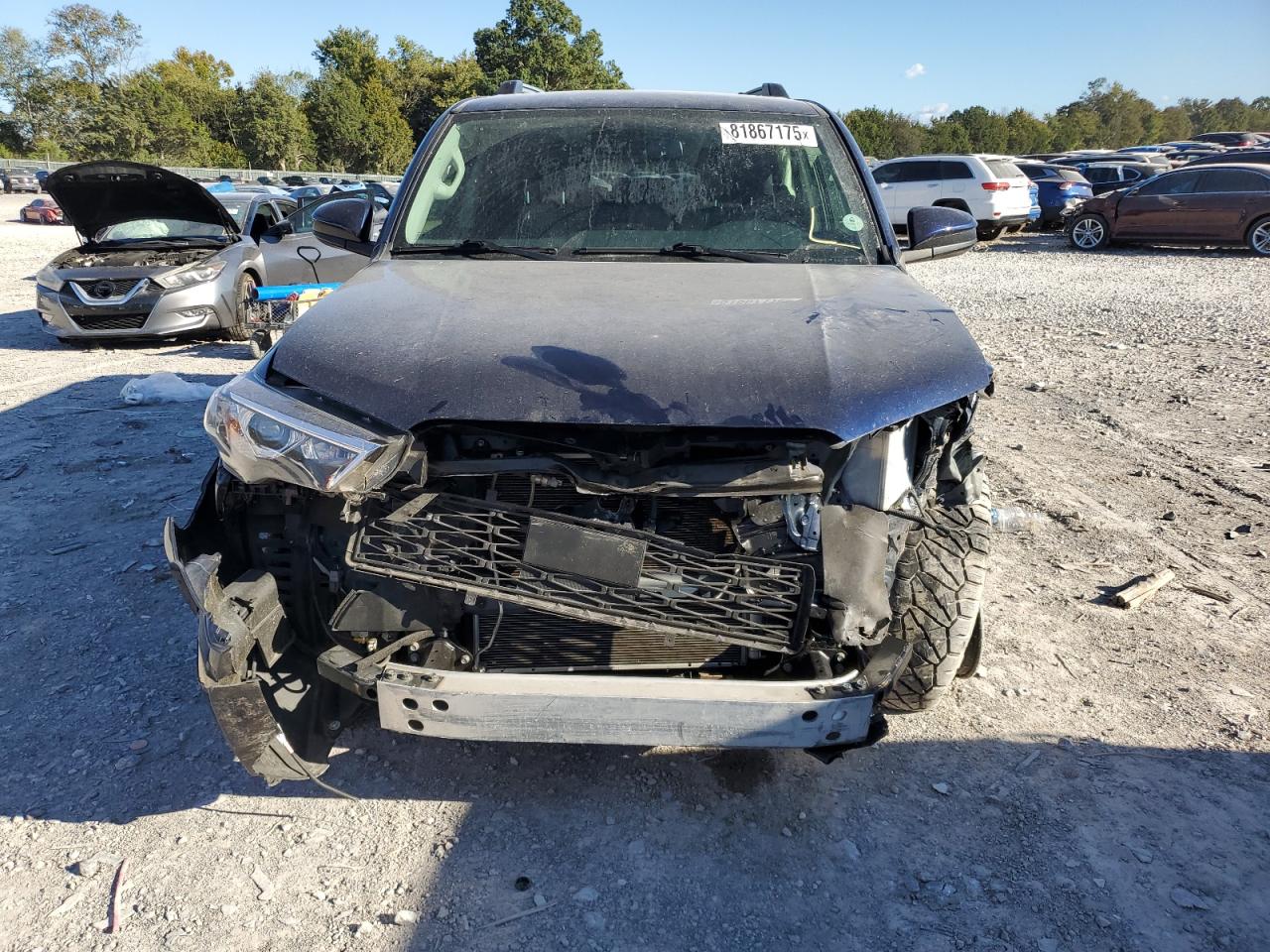 2024 Toyota 4runner Sr5/sr5 Premium Синий vin: JTEMU5JR7R6238529