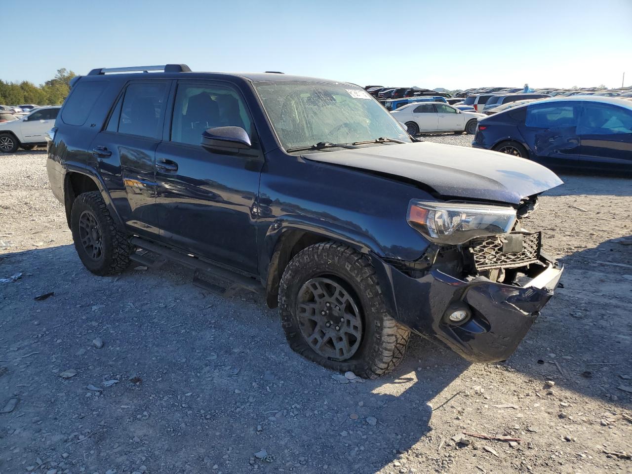 2024 Toyota 4runner Sr5/sr5 Premium Синий vin: JTEMU5JR7R6238529
