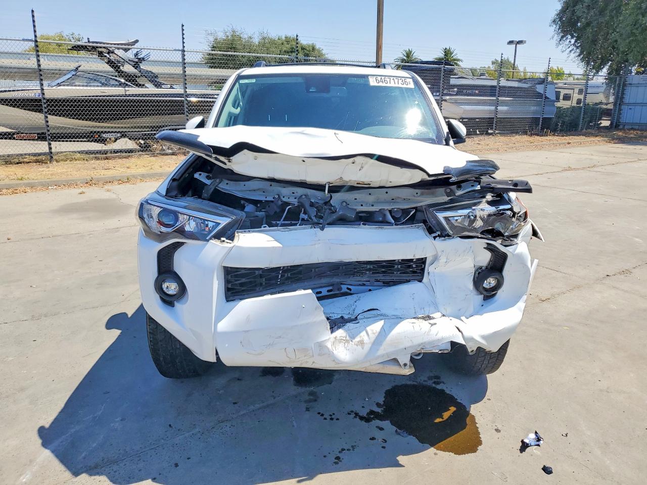 2021 Toyota 4runner Sr5 Premium White vin: JTENU5JR6M5878962