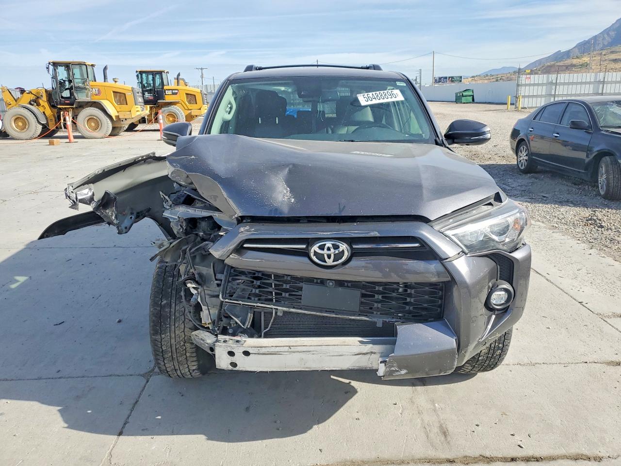 2022 Toyota 4runner Sr5 Premium Gray vin: JTENU5JR7N6081289