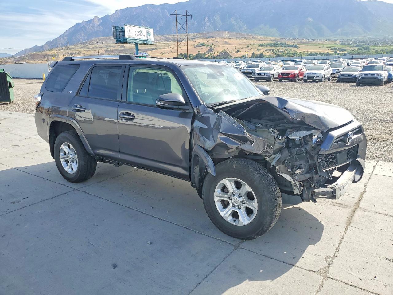 2022 Toyota 4runner Sr5 Premium Gray vin: JTENU5JR7N6081289