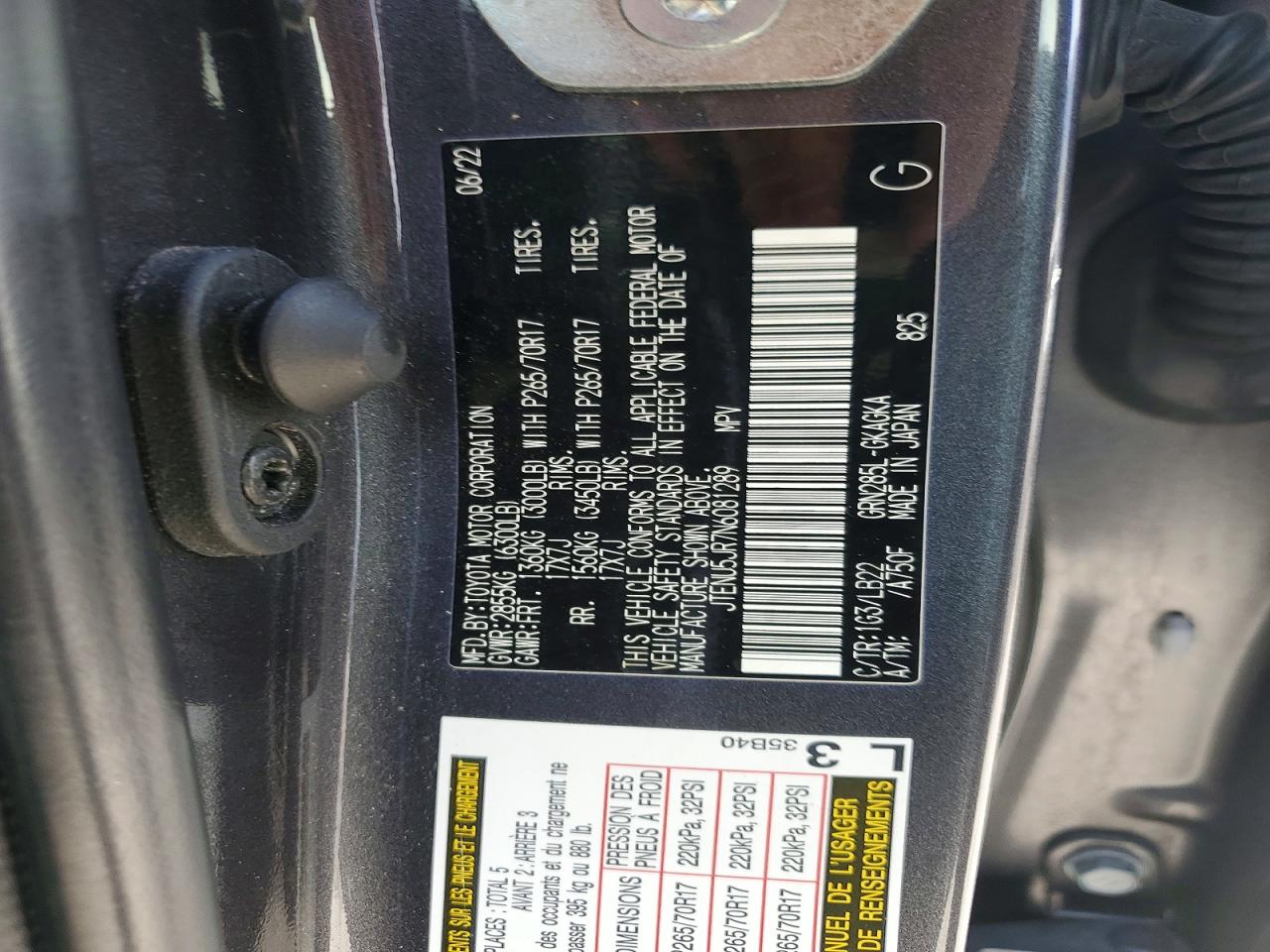 2022 Toyota 4runner Sr5 Premium Gray vin: JTENU5JR7N6081289