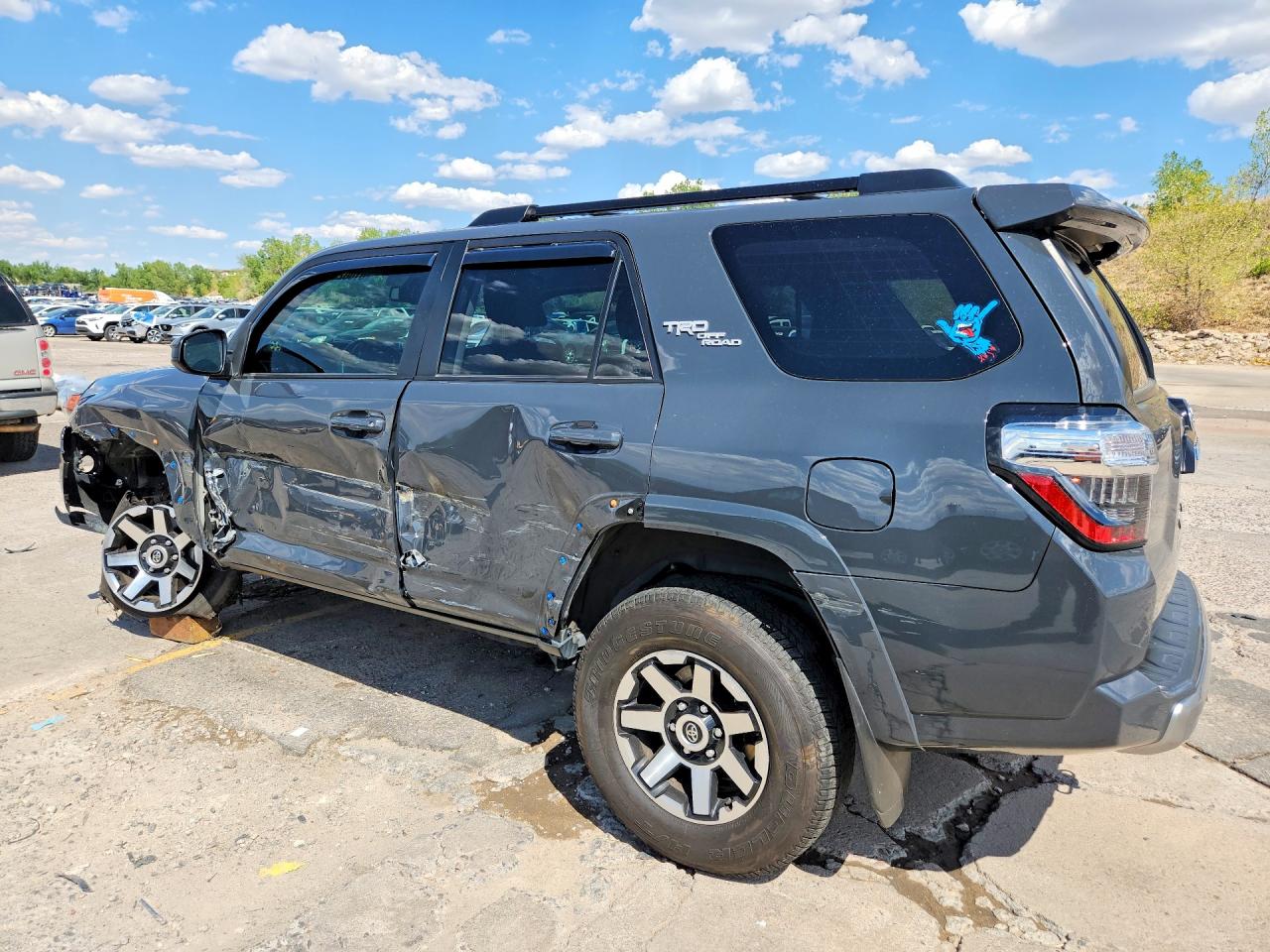 2024 Toyota 4runner Trd Off-road Gray vin: JTEPU5JR0R6244654