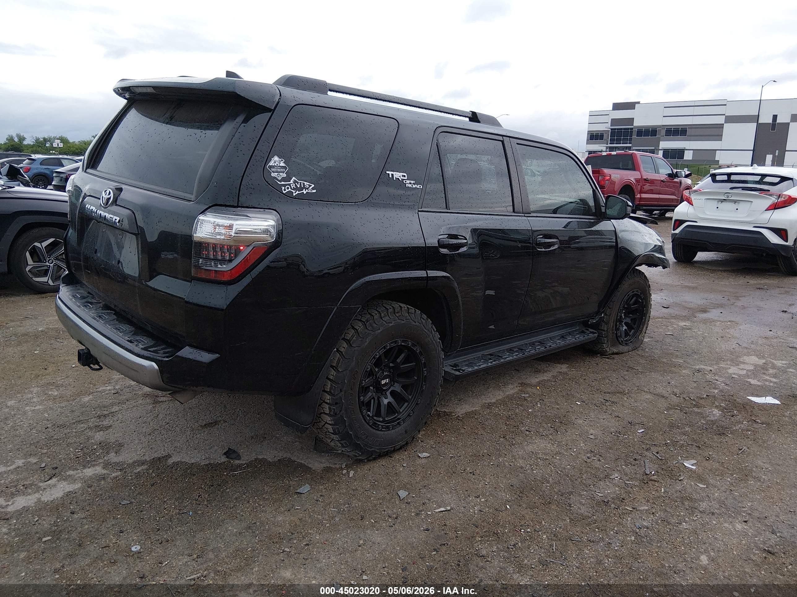 2021 Toyota 4runner Trd Off Road Черный vin: JTEPU5JR6M5930356