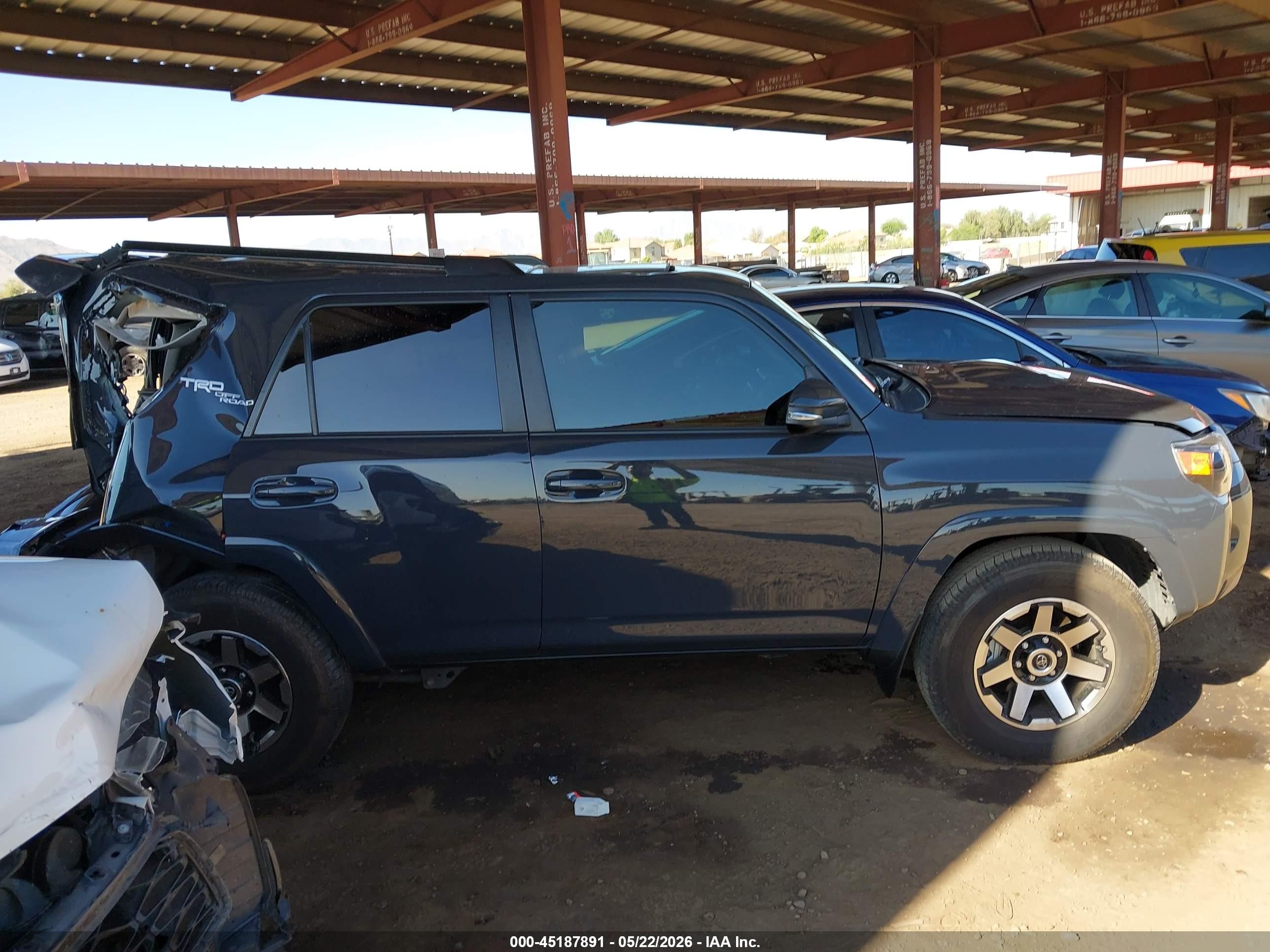 2024 Toyota 4runner Trd Off Road Premium Gray vin: JTERU5JR3R6249680