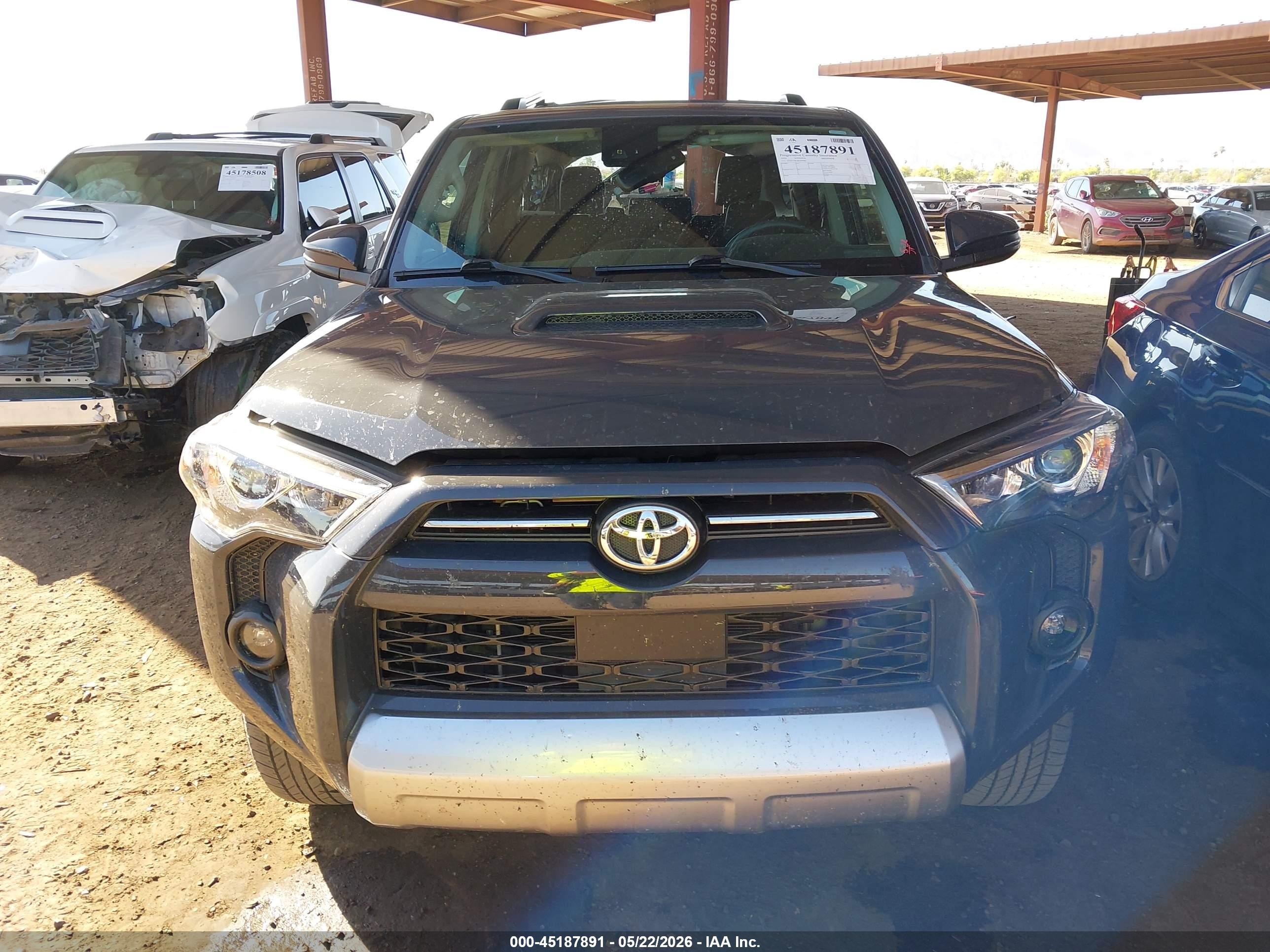 2024 Toyota 4runner Trd Off Road Premium Gray vin: JTERU5JR3R6249680