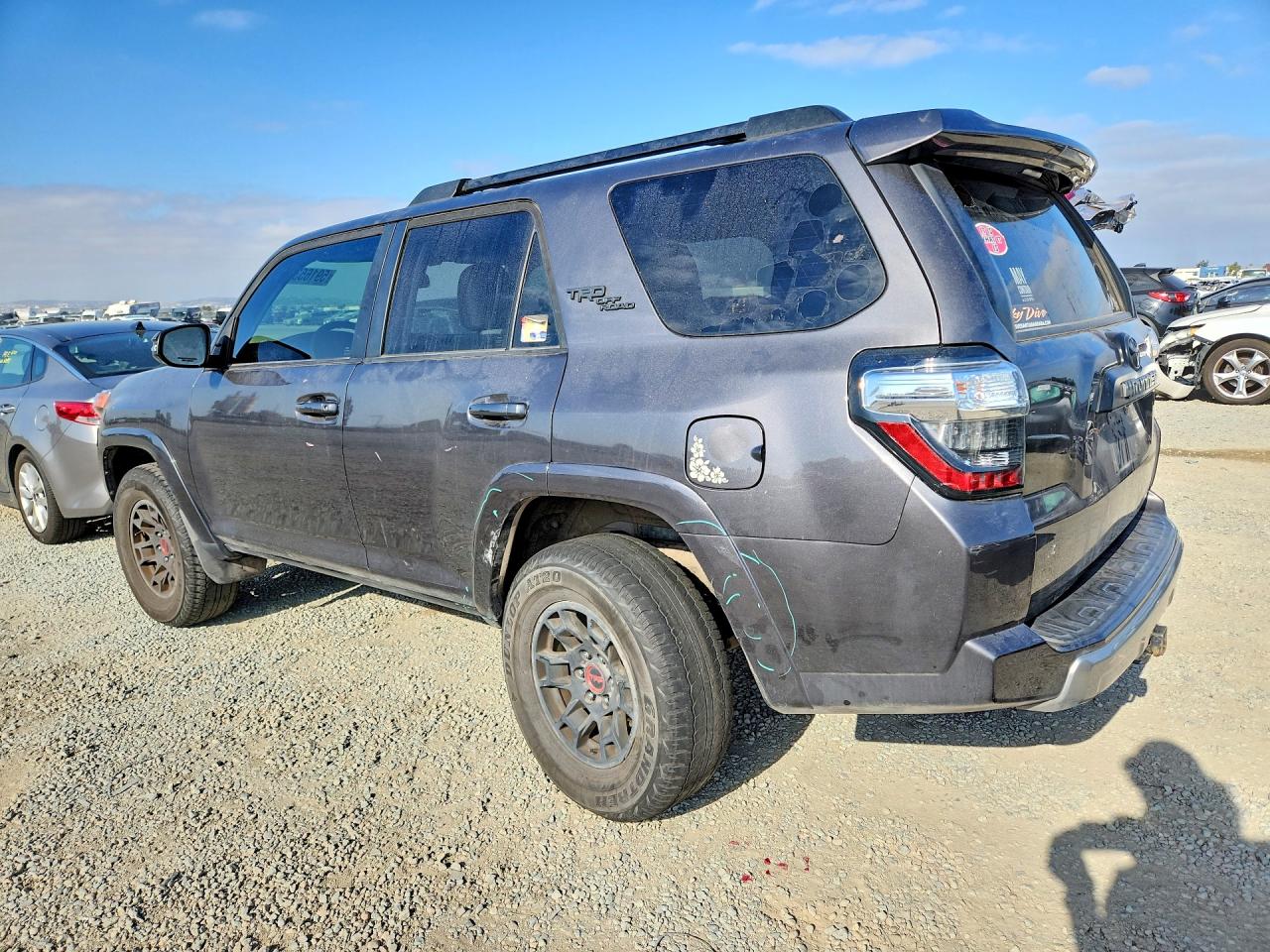 2022 Toyota 4runner Trd Off-road Premium Gray vin: JTERU5JR8N5983814