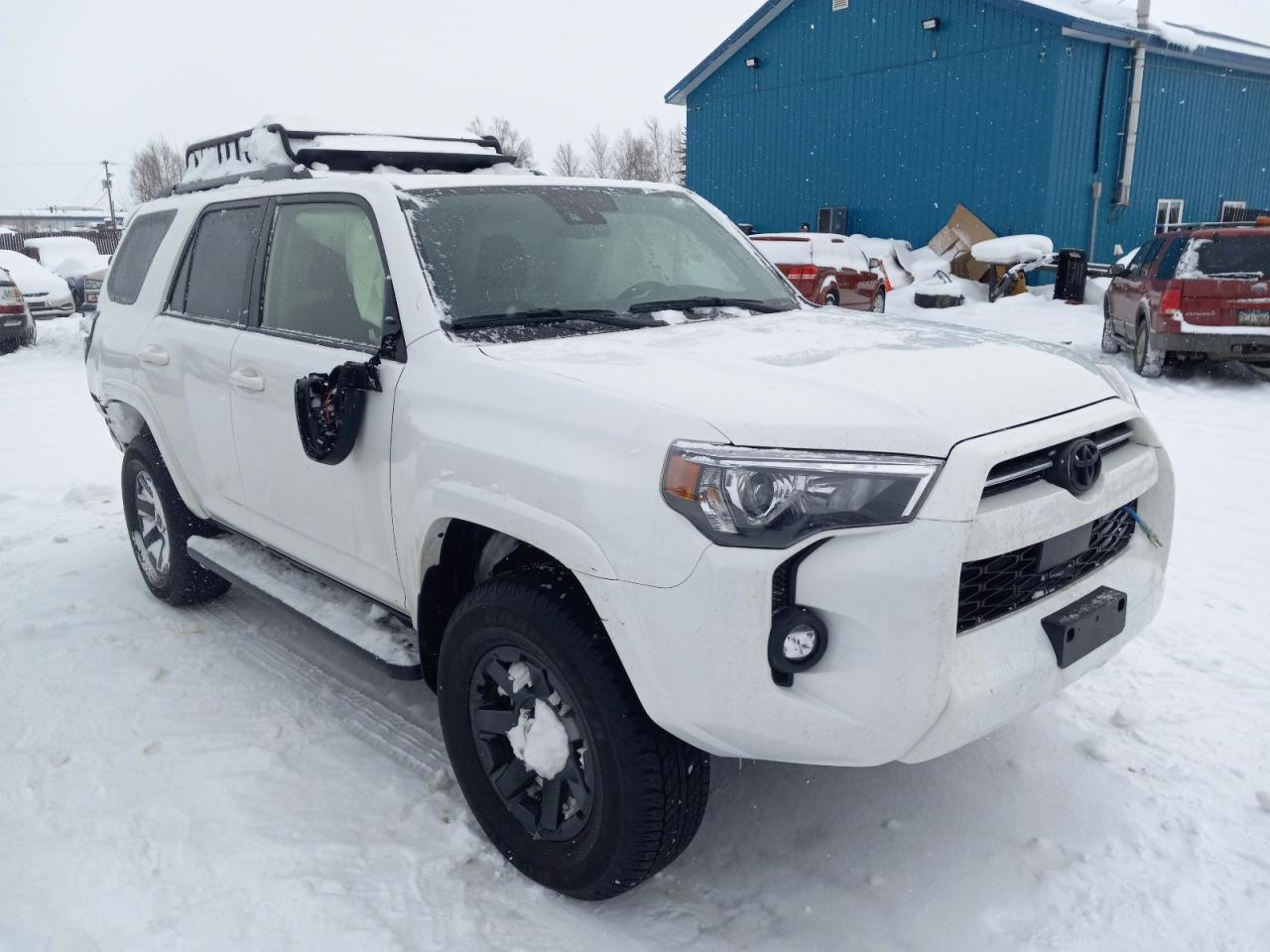 2022 Toyota 4runner Trail White vin: JTETU5JR5N6000569
