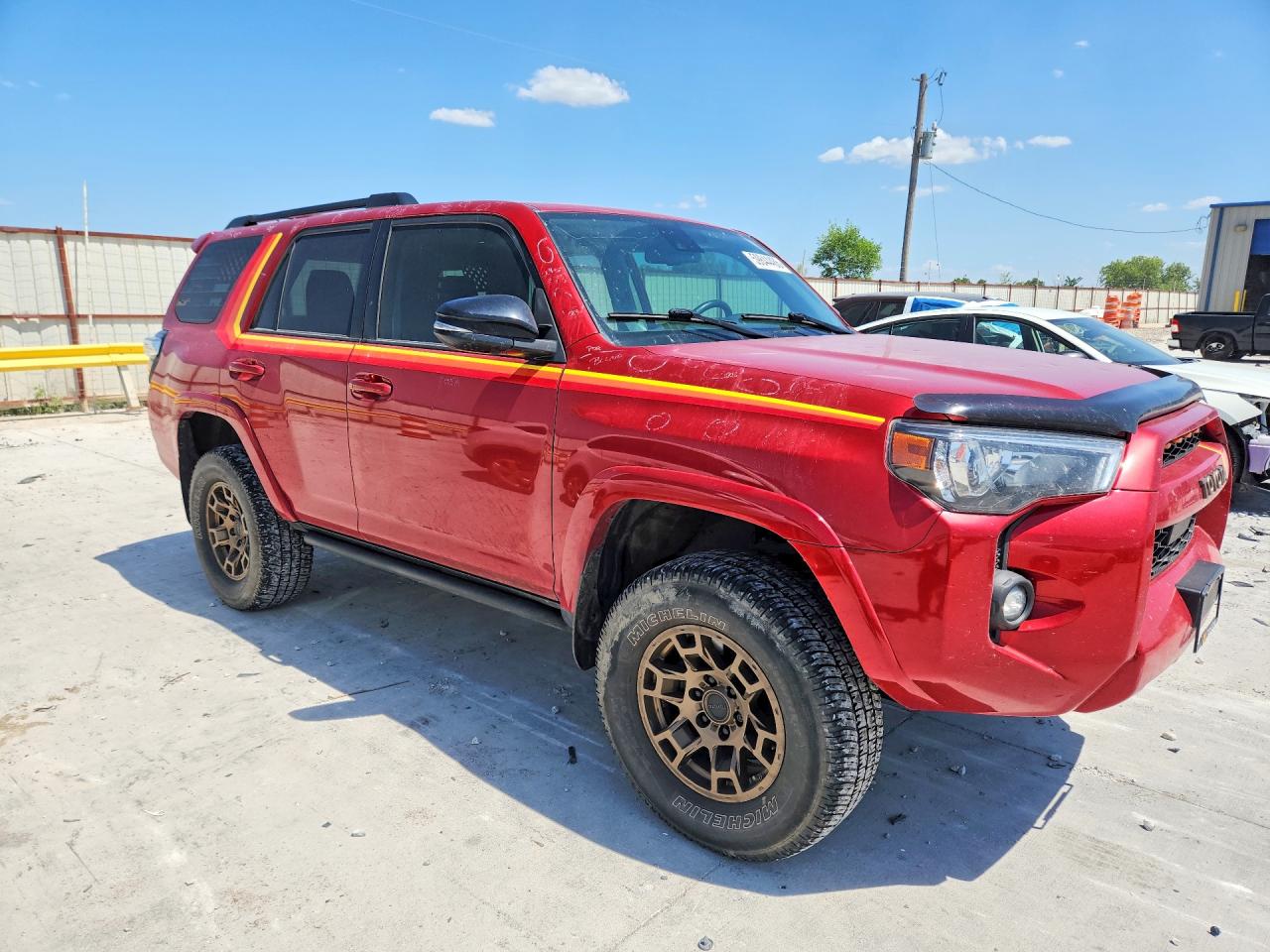 2023 Toyota 4runner 40th Anniversary Special Edition Red vin: JTEUU5JR0P6169454
