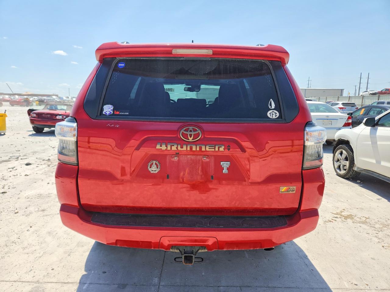 2023 Toyota 4runner 40th Anniversary Special Edition Red vin: JTEUU5JR0P6169454
