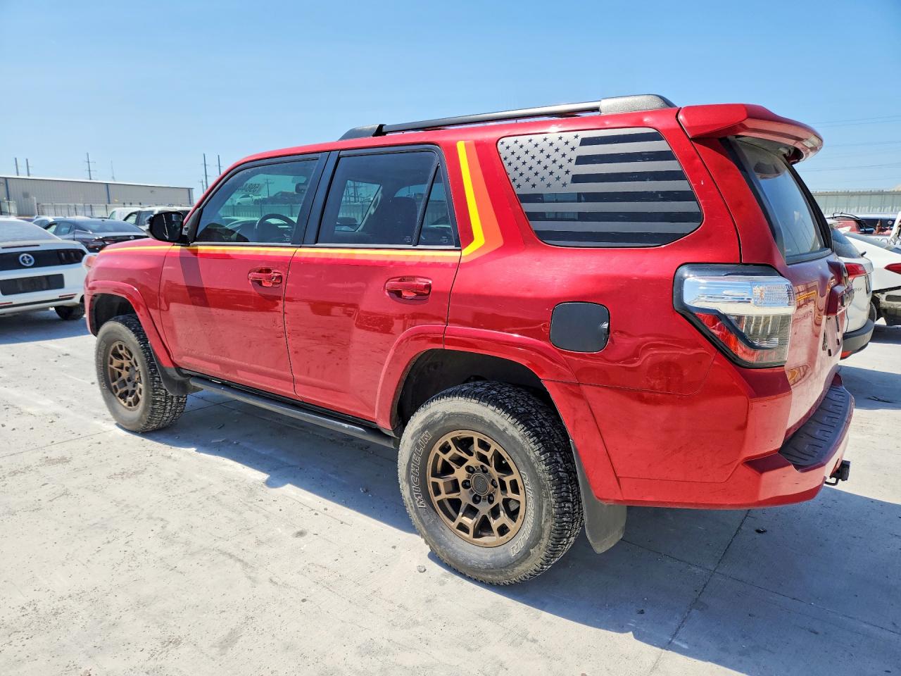2023 Toyota 4runner 40th Anniversary Special Edition Red vin: JTEUU5JR0P6169454