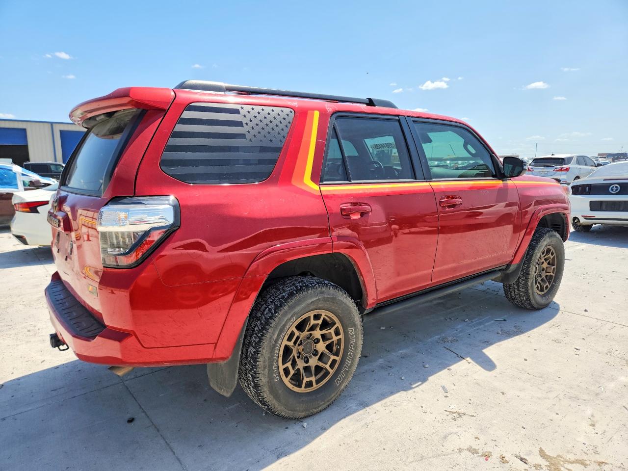 2023 Toyota 4runner 40th Anniversary Special Edition Red vin: JTEUU5JR0P6169454