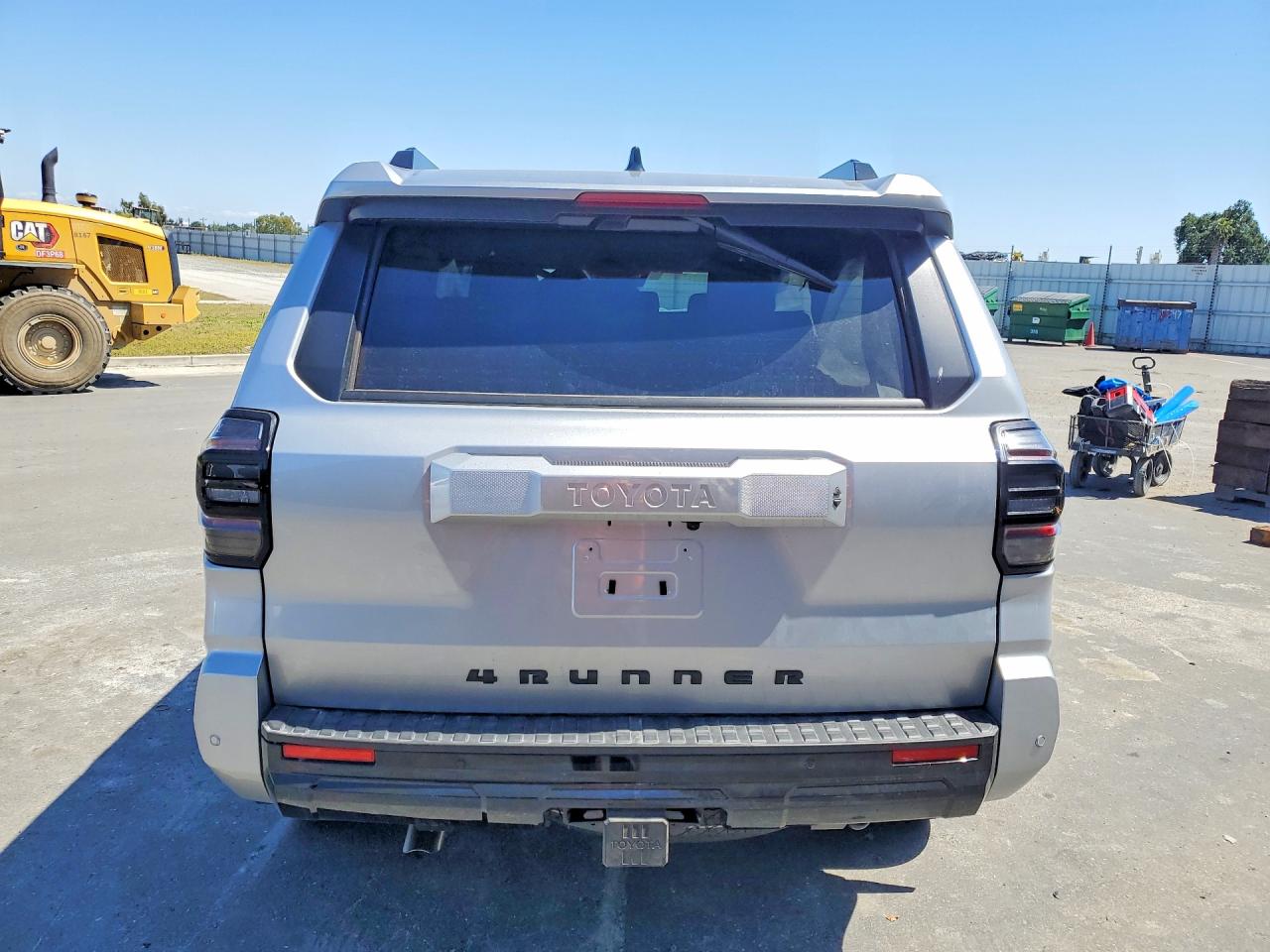 2026 Toyota 4runner Trd Sport Silver vin: JTEVA5BR2T5090752