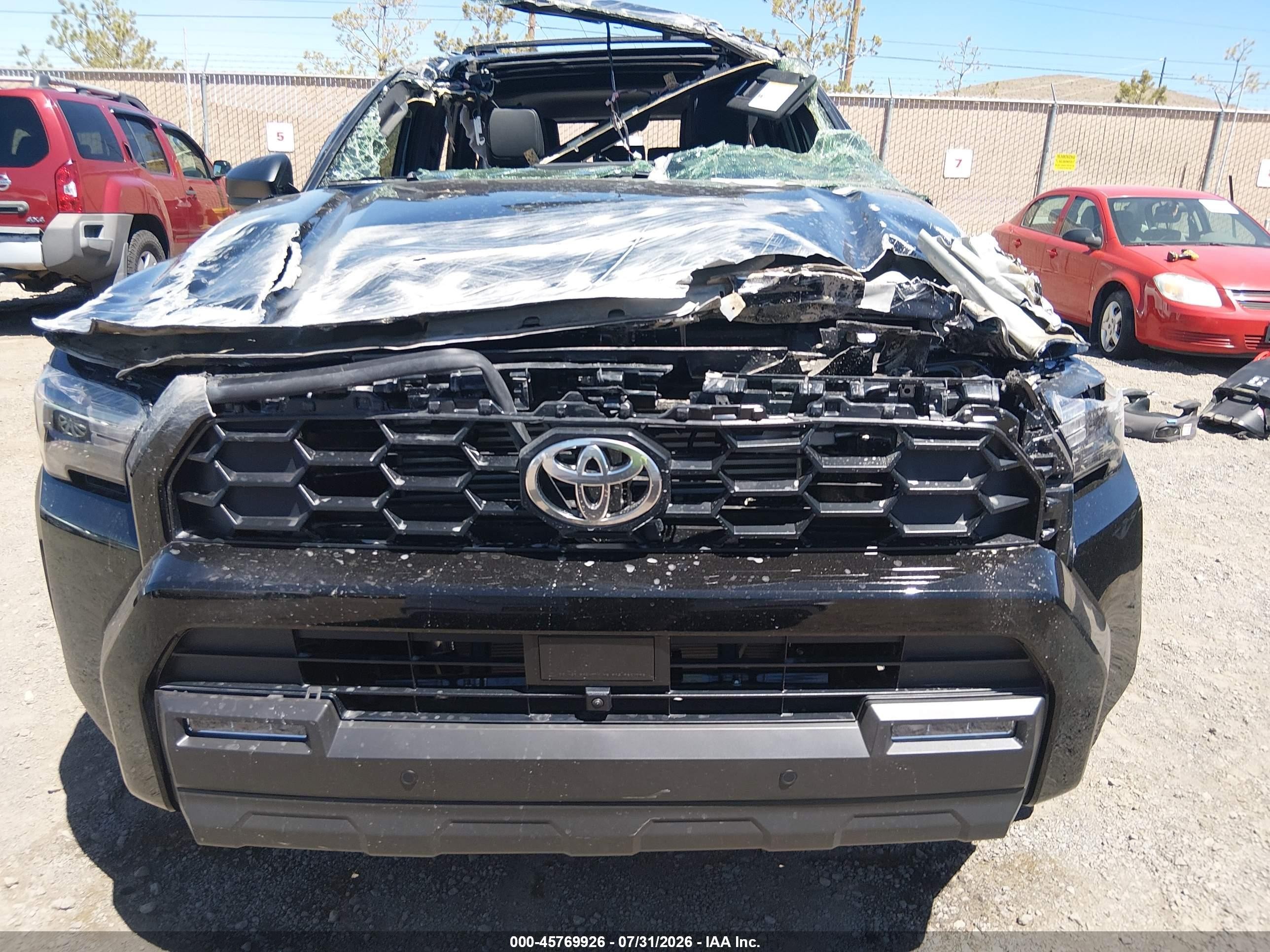 2026 Toyota 4runner Hybrid Trd Off Road Premium Черный vin: JTEVB5BR9T5032361