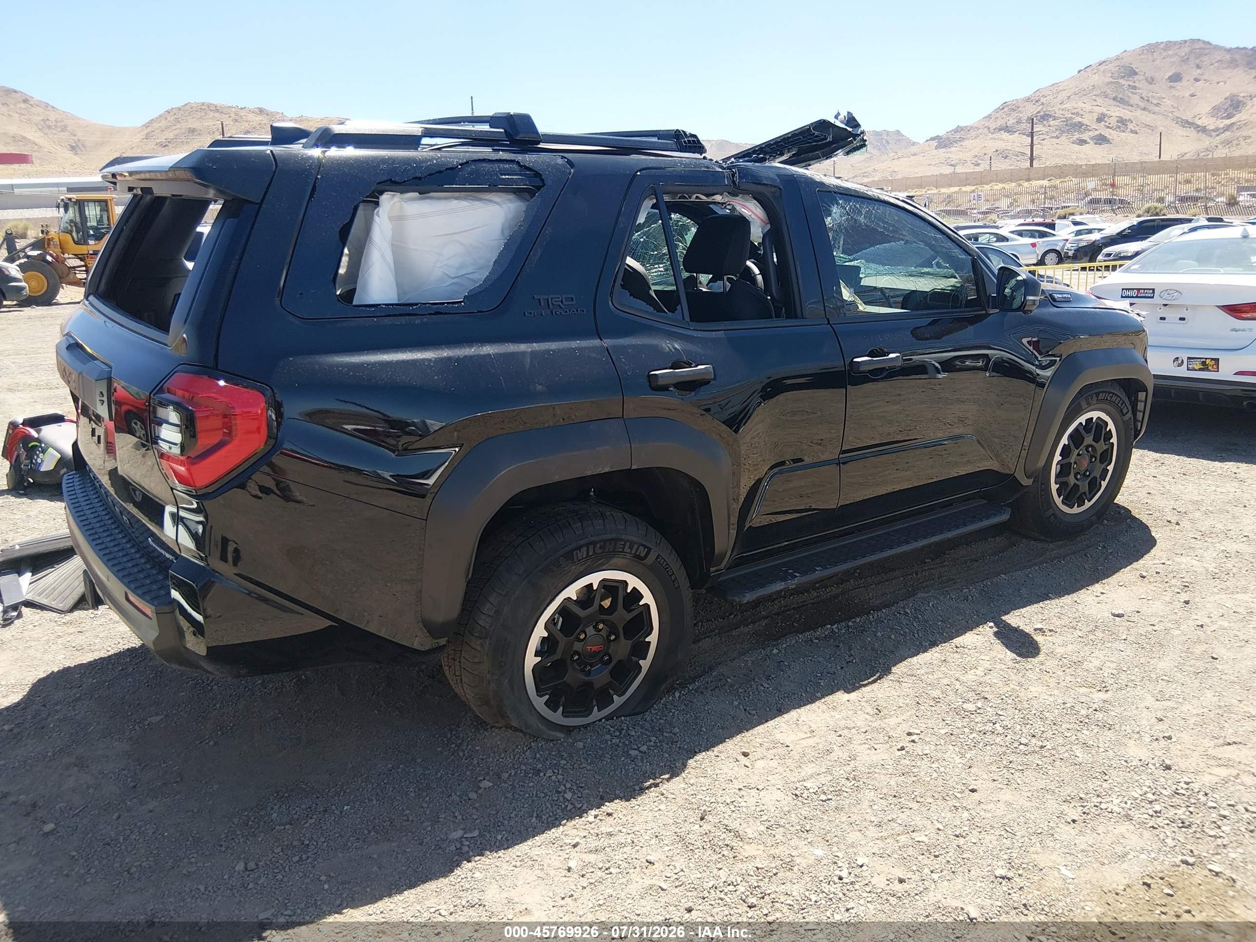2026 Toyota 4runner Hybrid Trd Off Road Premium Черный vin: JTEVB5BR9T5032361
