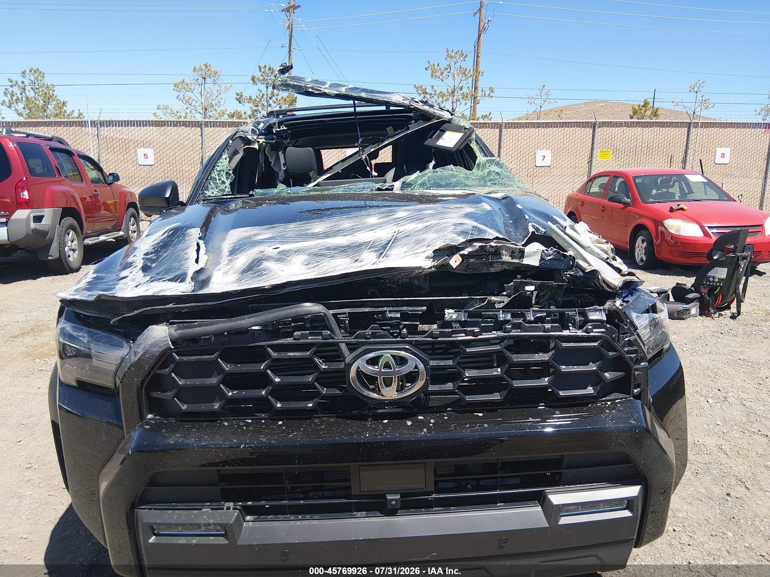 2026 Toyota 4runner Hybrid Trd Off Road Premium Черный vin: JTEVB5BR9T5032361