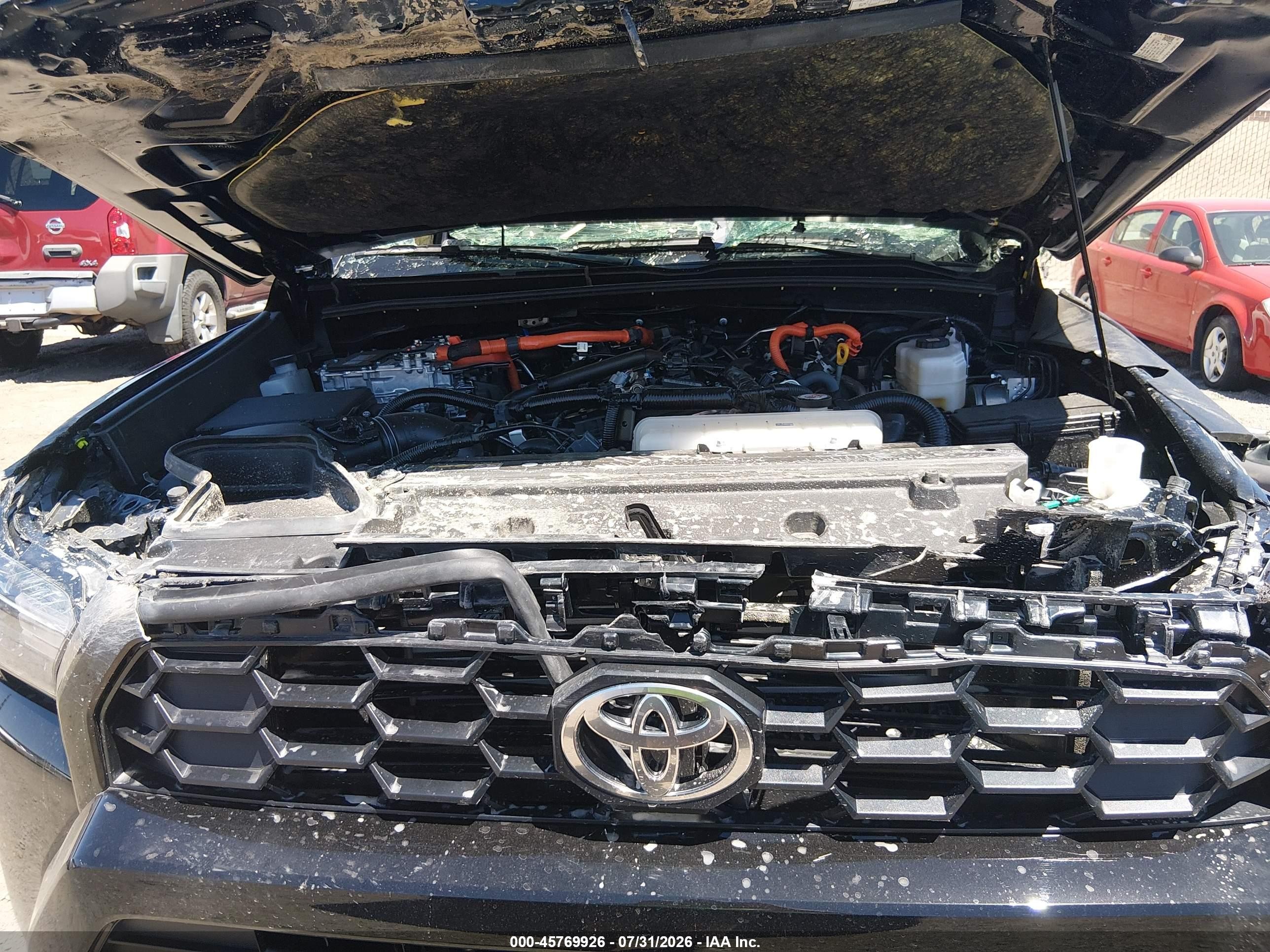 2026 Toyota 4runner Hybrid Trd Off Road Premium Черный vin: JTEVB5BR9T5032361