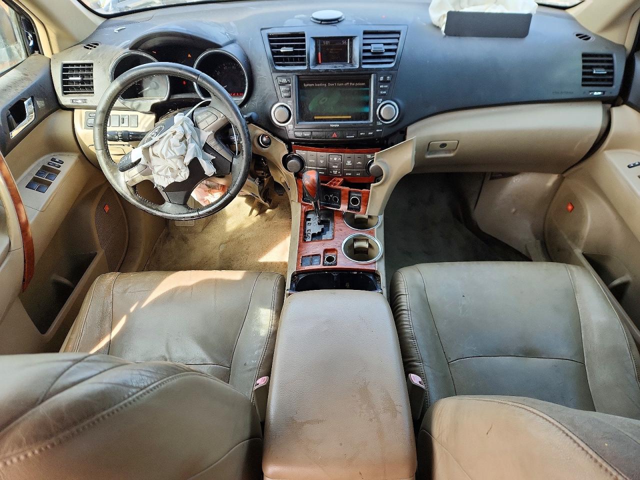 2010 Toyota Highlander Limited Blue vin: JTEYK3EH2A2104598