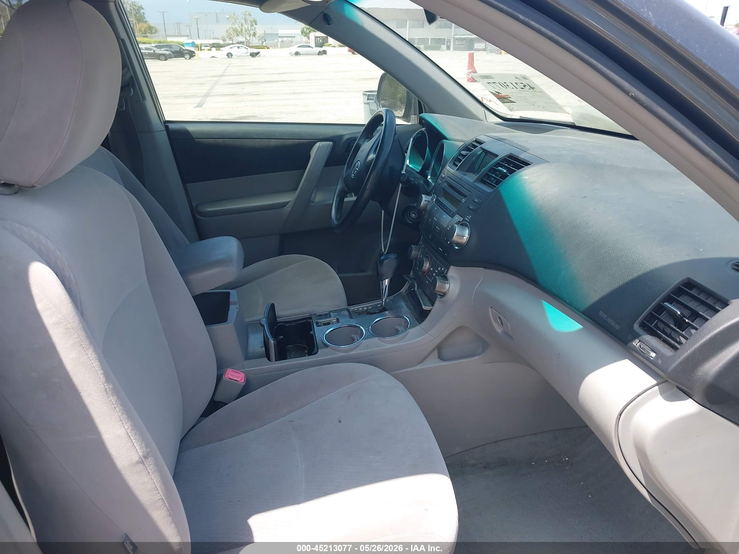 2010 Toyota Highlander   Gray vin: JTEZA3EHXA2012016