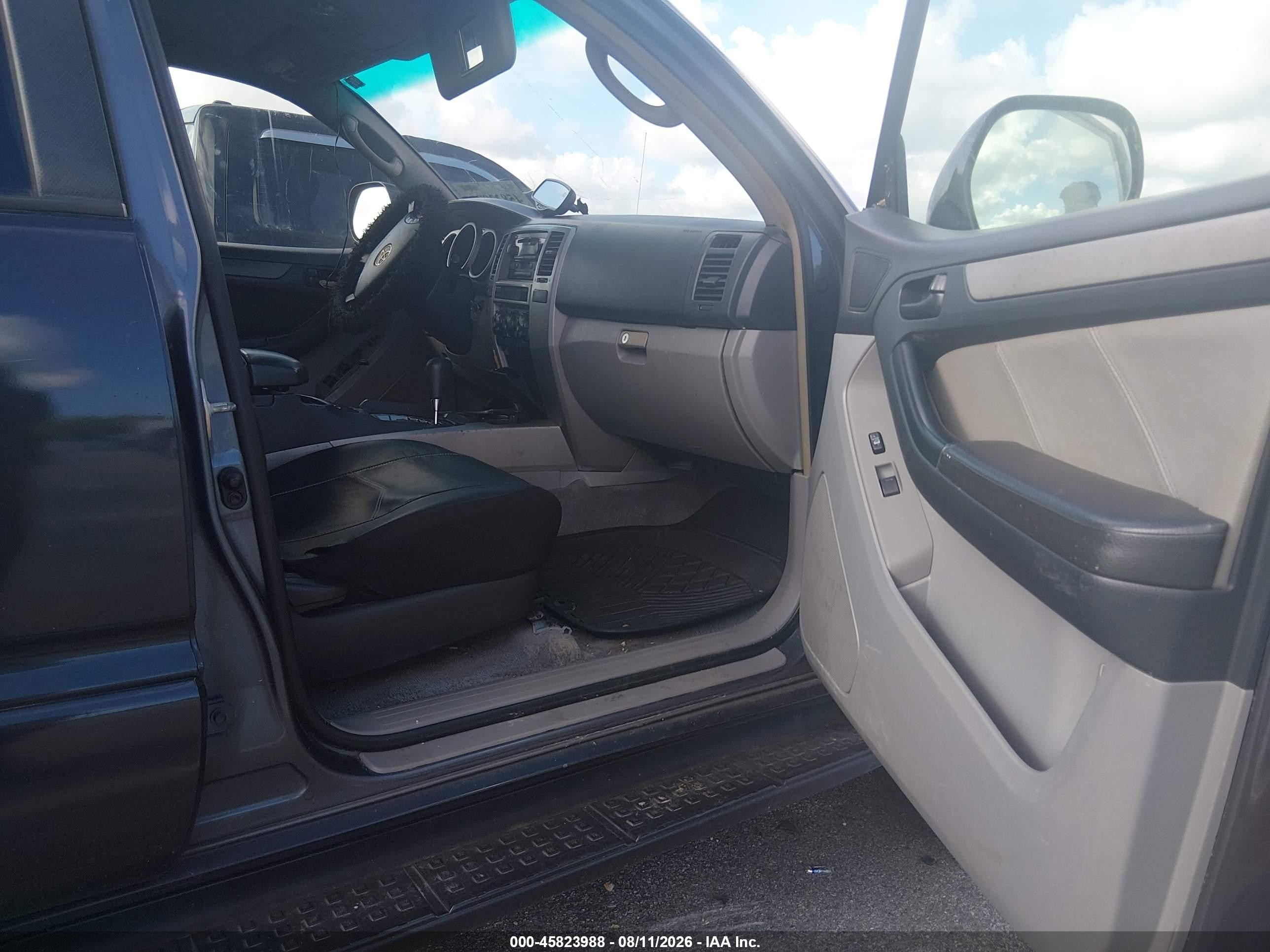 2003 Toyota 4runner Sr5 Sport V8 Black vin: JTEZT14R030006720